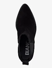 Bianco - BIALUSIA Chelsea Boot Suede - chelsea boots - black - 3