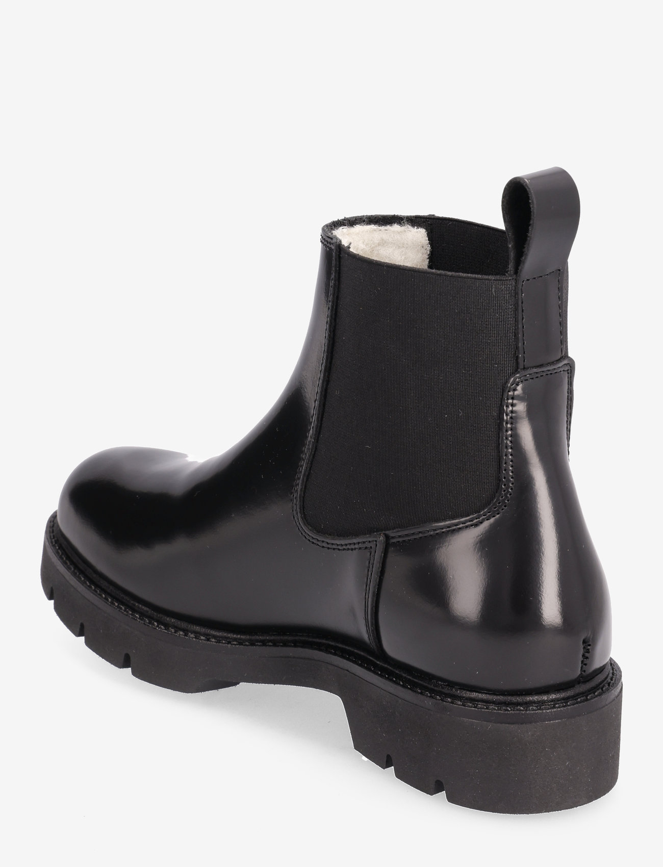 Bianco - BIAOTHILIA Chelsea Warmline Boot Polido - „chelsea“ stiliaus aulinukai - black - 1