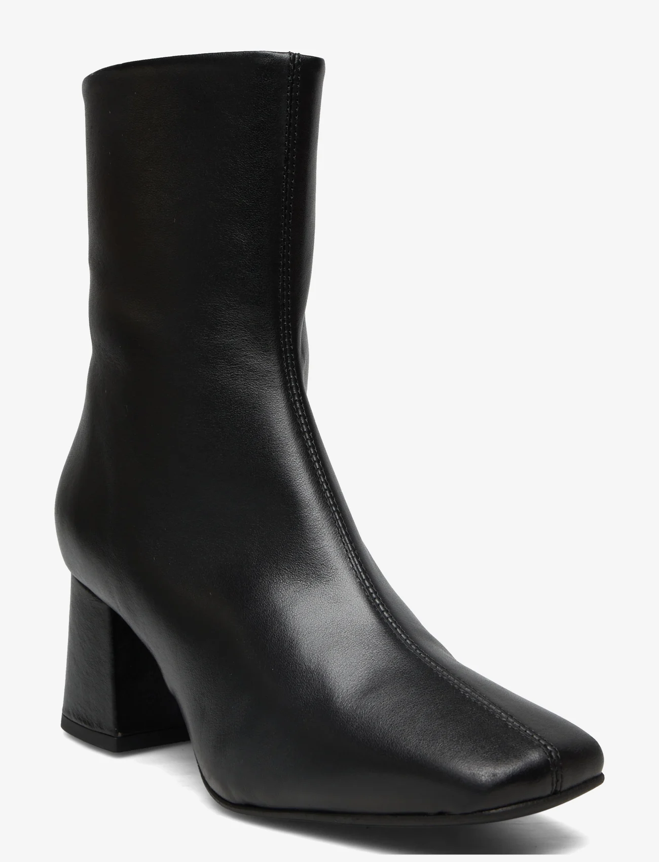 Bianco - BIALINE Karré Boot Crust - høye hæler - black - 0