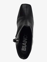 Bianco - BIALINE Karré Boot Crust - høj hæl - black - 3