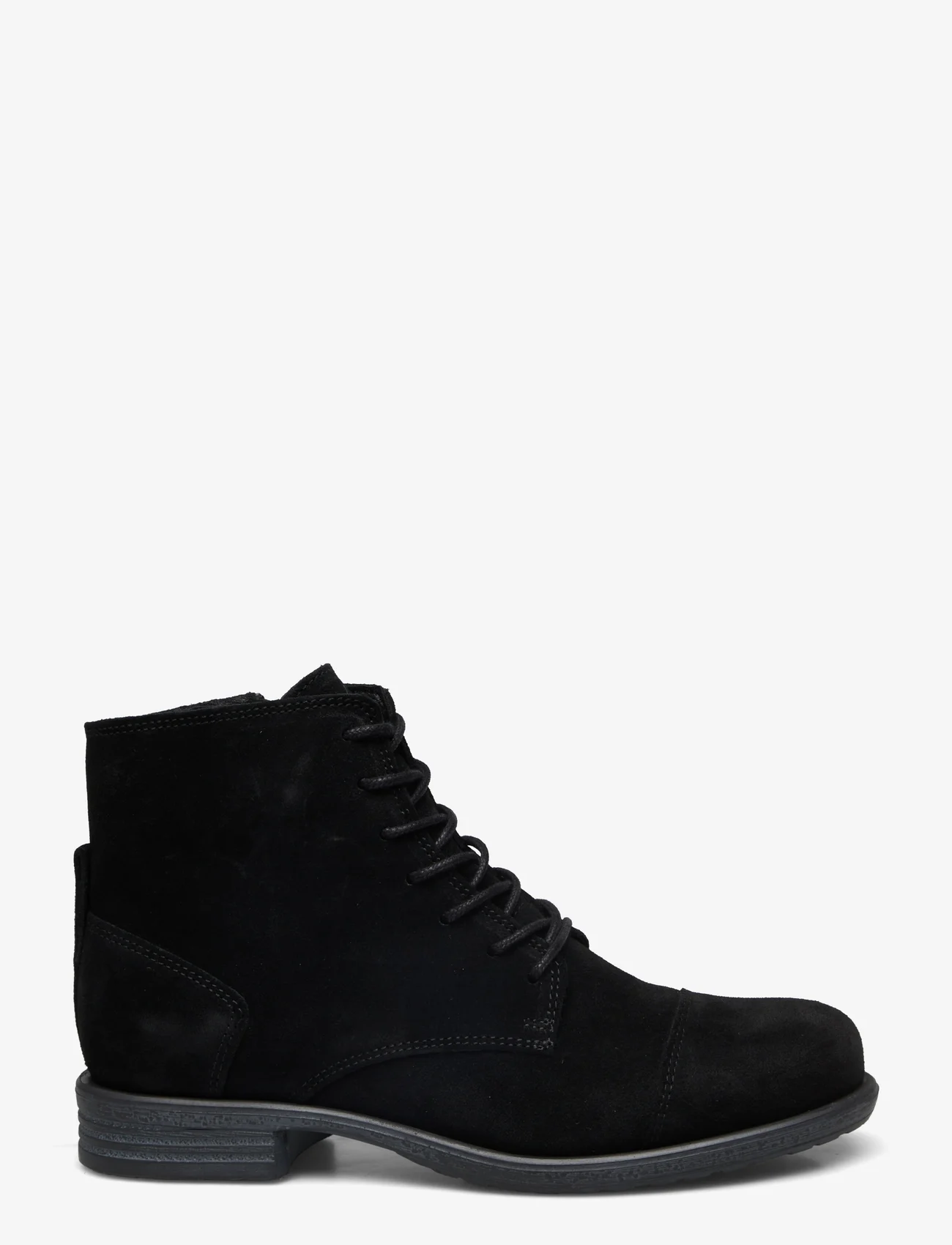 Bianco - BIADANELLE Lace Up Boot Suede - laced boots - black - 1