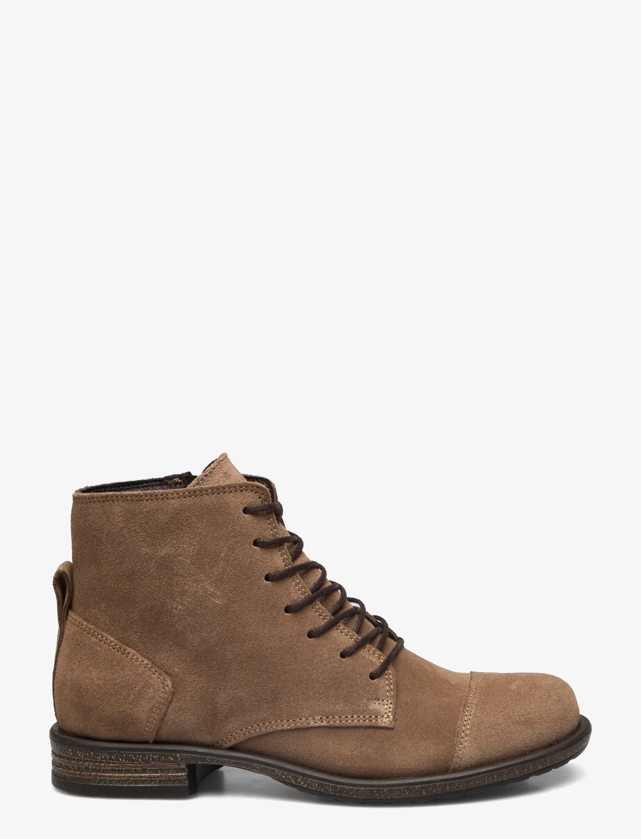 Bianco - BIADANELLE Lace Up Boot Suede - Šņorējami zābaki - nougat - 1