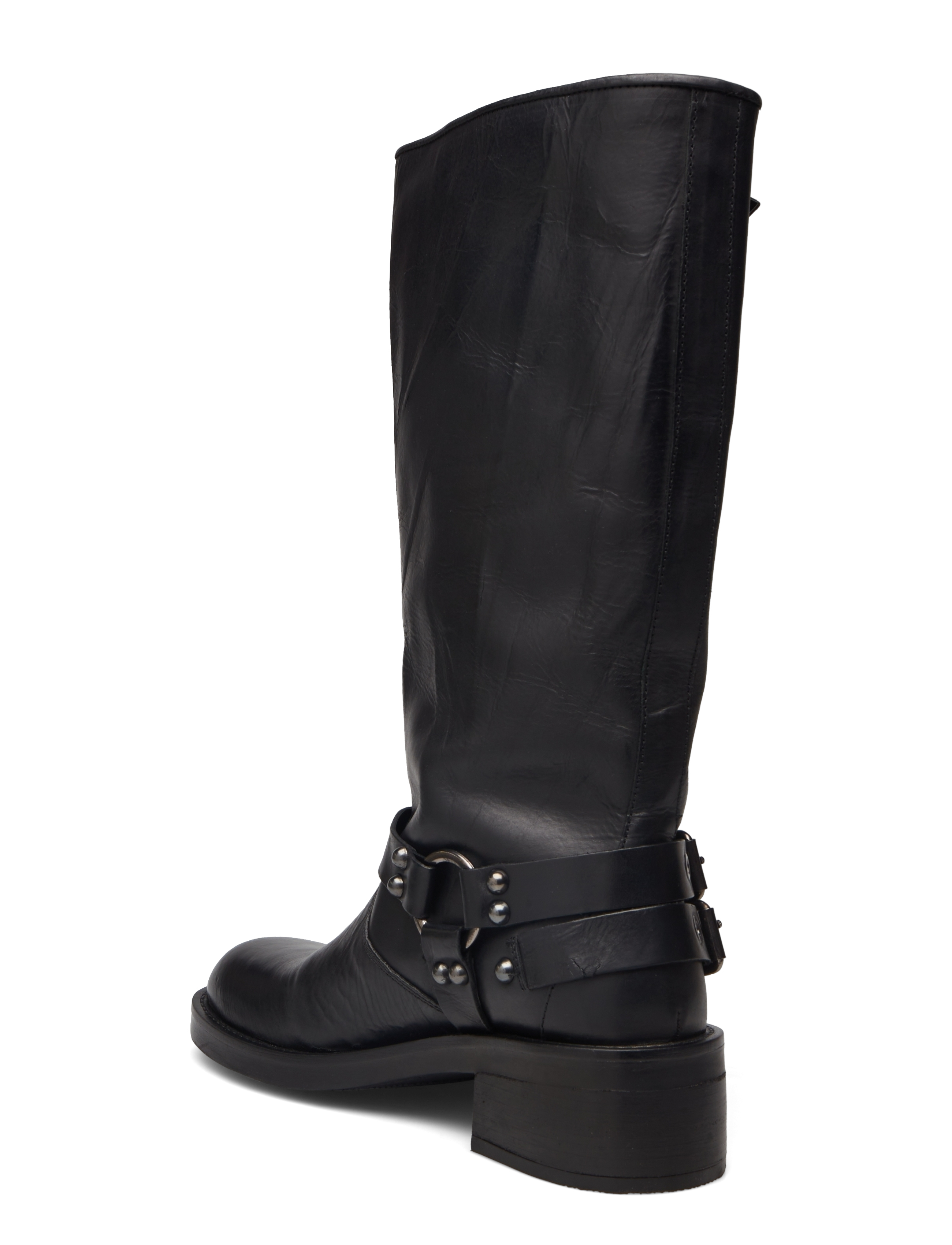 Biaharper Biker Boot Pull Up Leather 3