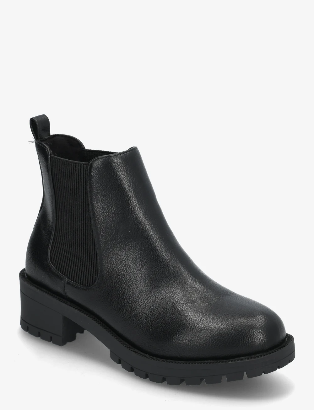 Bianco - BIAPEARL Chelsea Boot Faux Leather - vardagsstil - black - 0