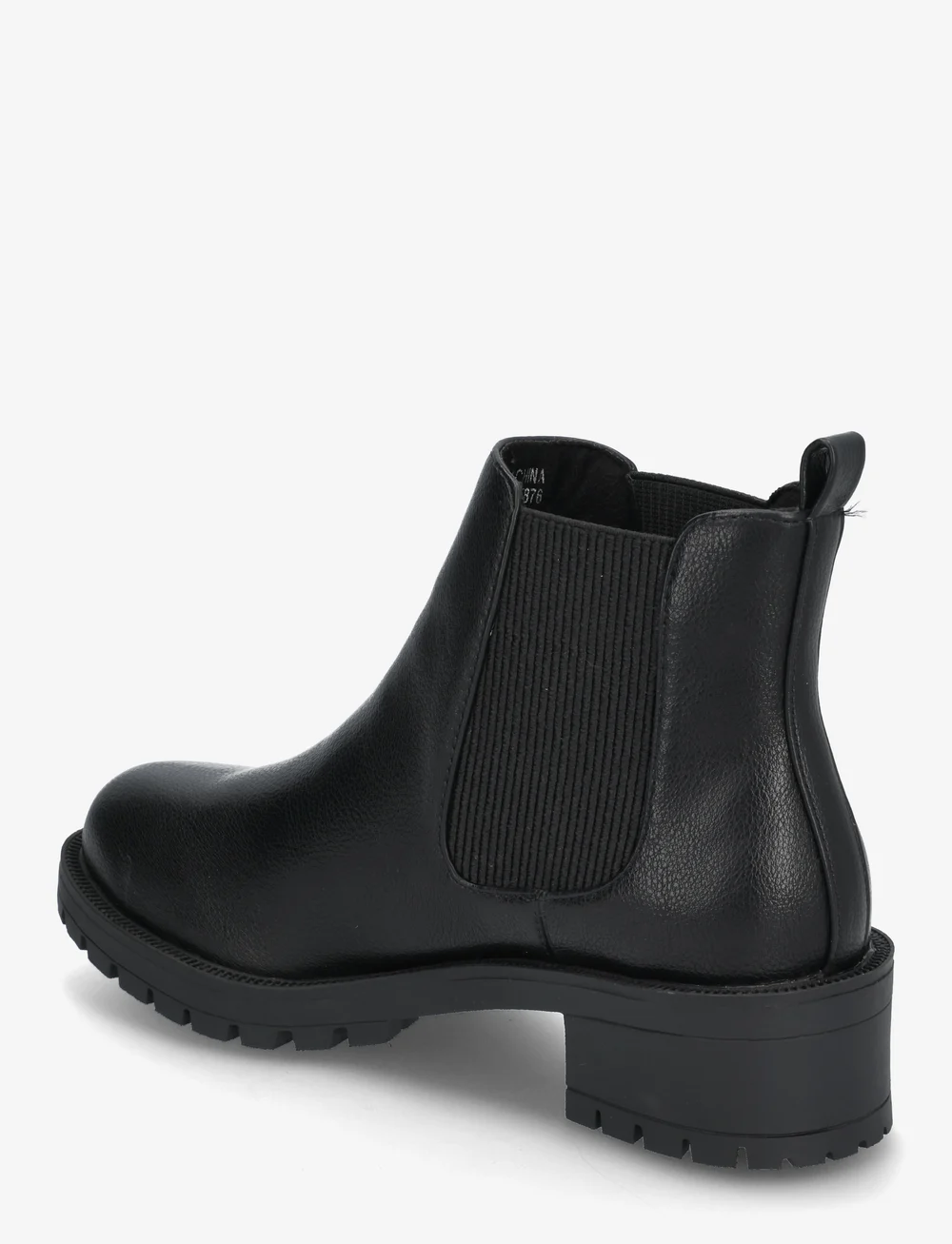 Bianco - BIAPEARL Chelsea Boot Faux Leather - vardagsstil - black - 2