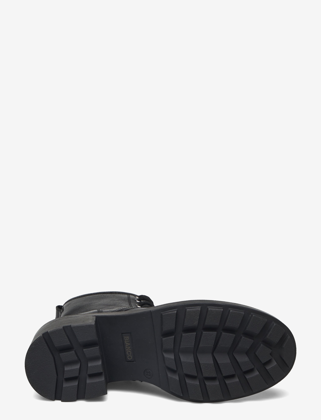 Bianco - BIABROOKLIN Lace Up Boot Tumbled Leather - black - 4