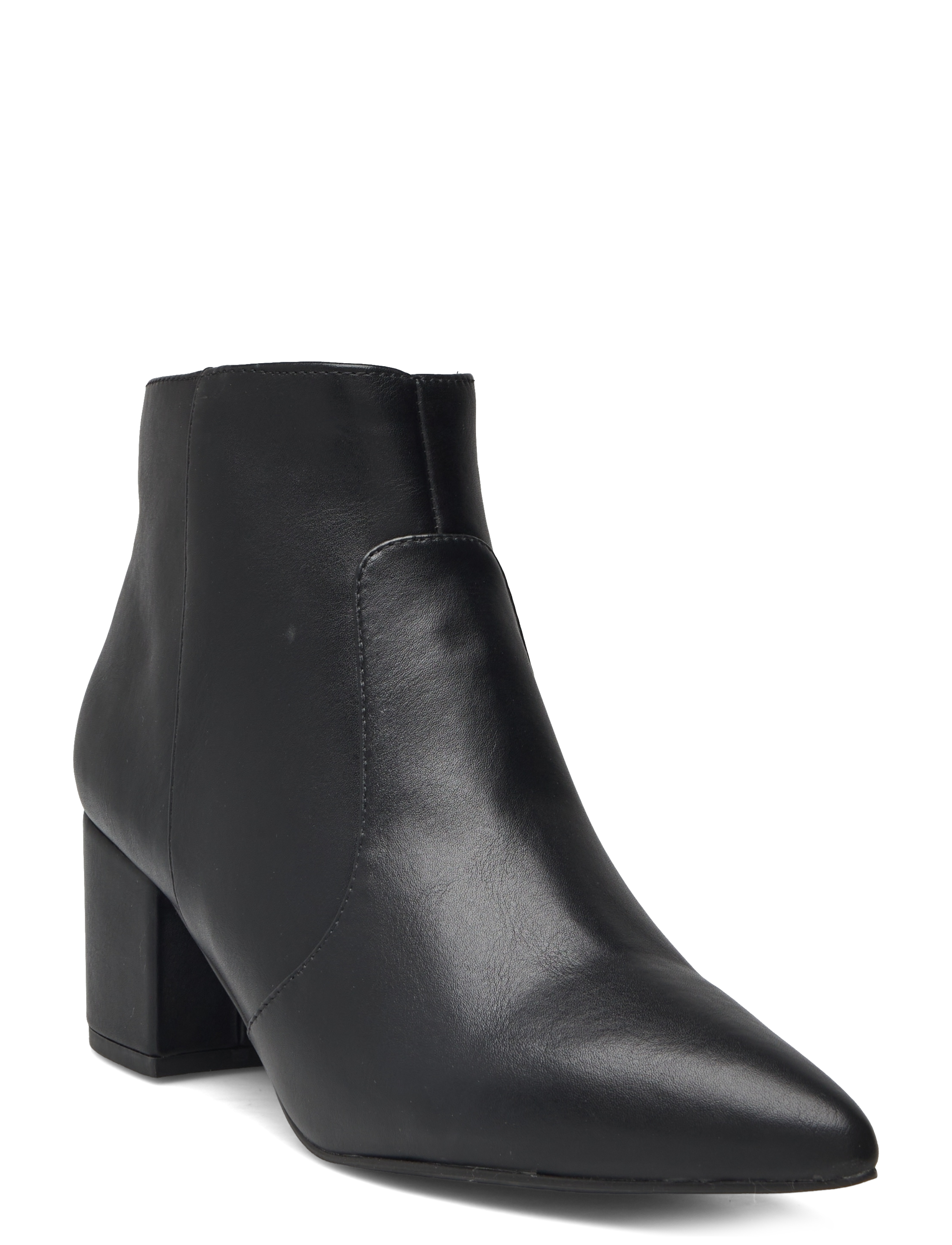 Bianco BIADEVIVED Ankle Boot Smooth Faux Leather - Transitional Layering - BLACK / black
