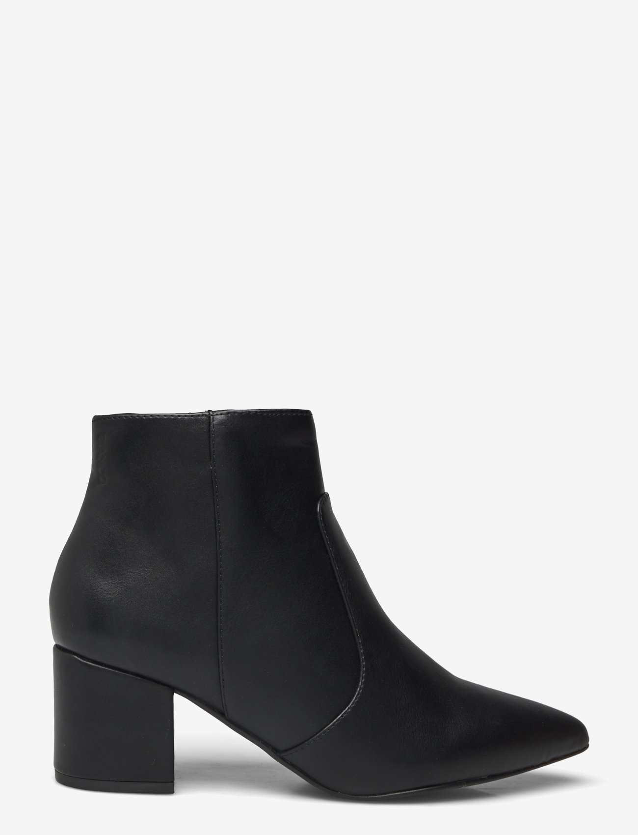 Bianco - BIADEVIVED Ankle Boot Smooth Faux Leather - kõrge konts - black - 1