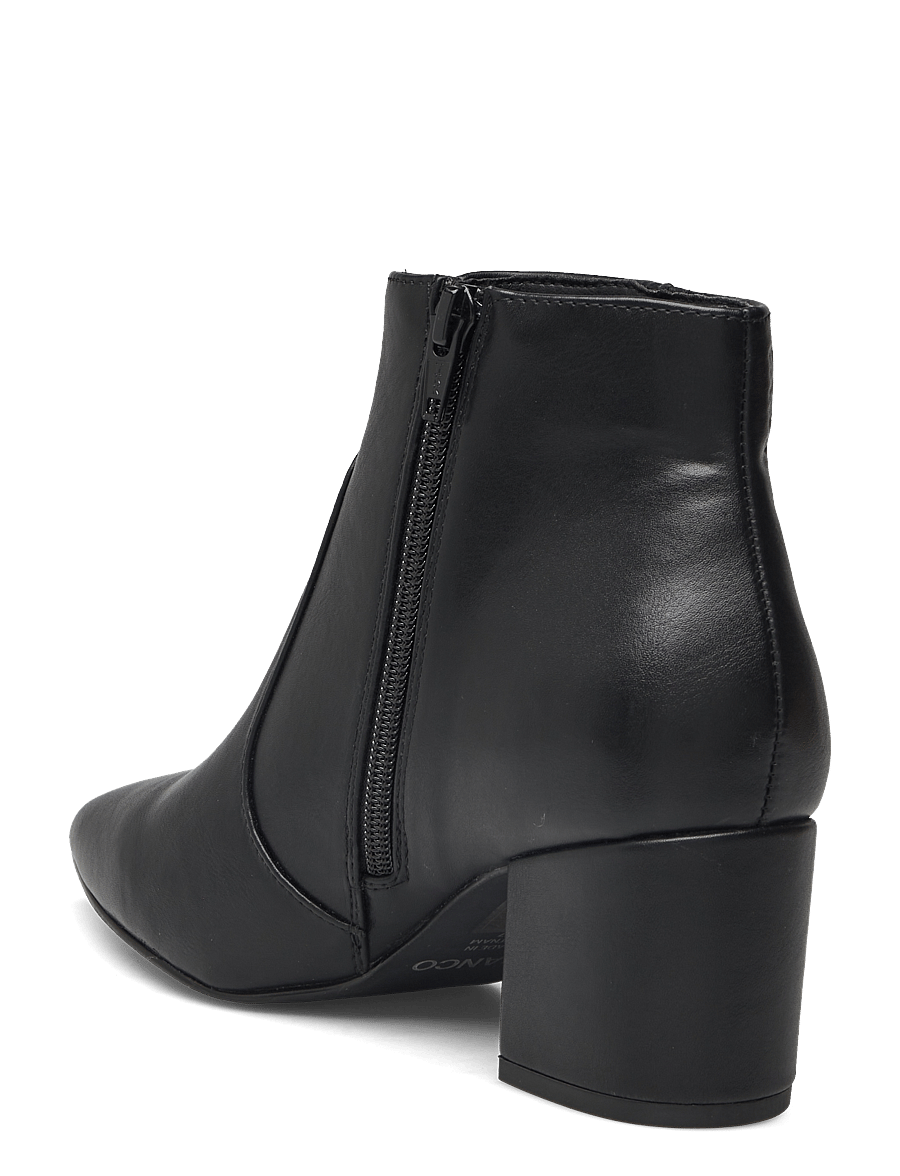 Bianco - BIADEVIVED Ankle Boot Smooth Faux Leather - kontsaga poolsaapad - black - 2
