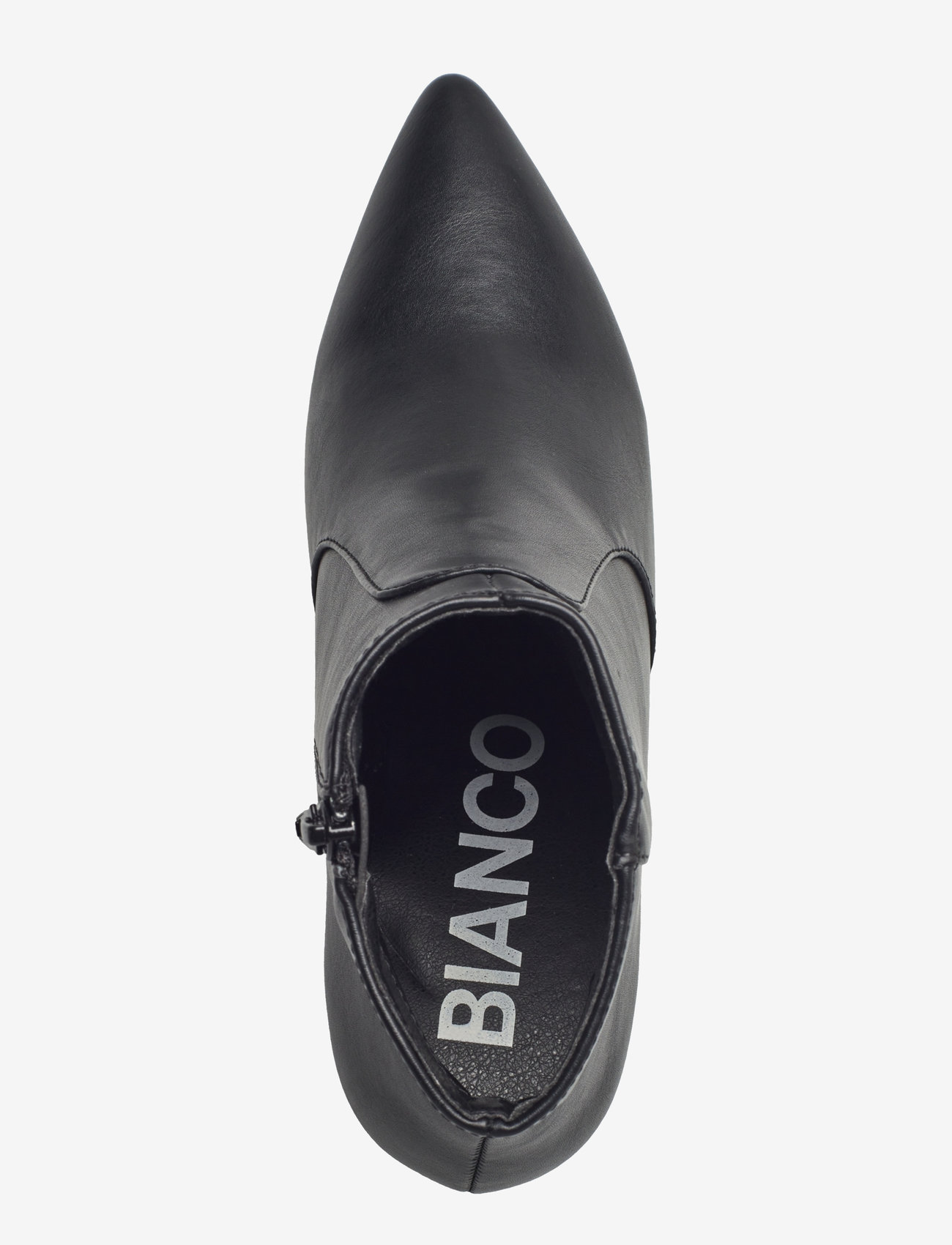 Bianco - BIADEVIVED Ankle Boot Smooth Faux Leather - kõrge konts - black - 3