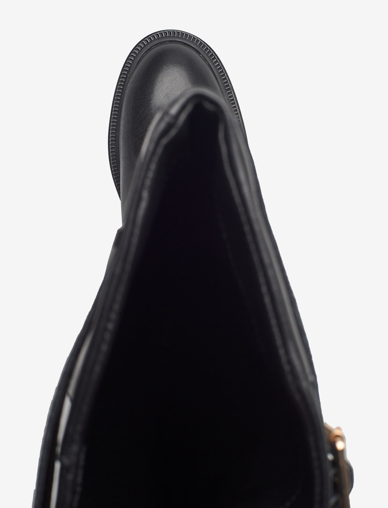 Bianco - BIAPALOMA Knee High Boot Smooth Leather - langskaftede støvler - black - 4