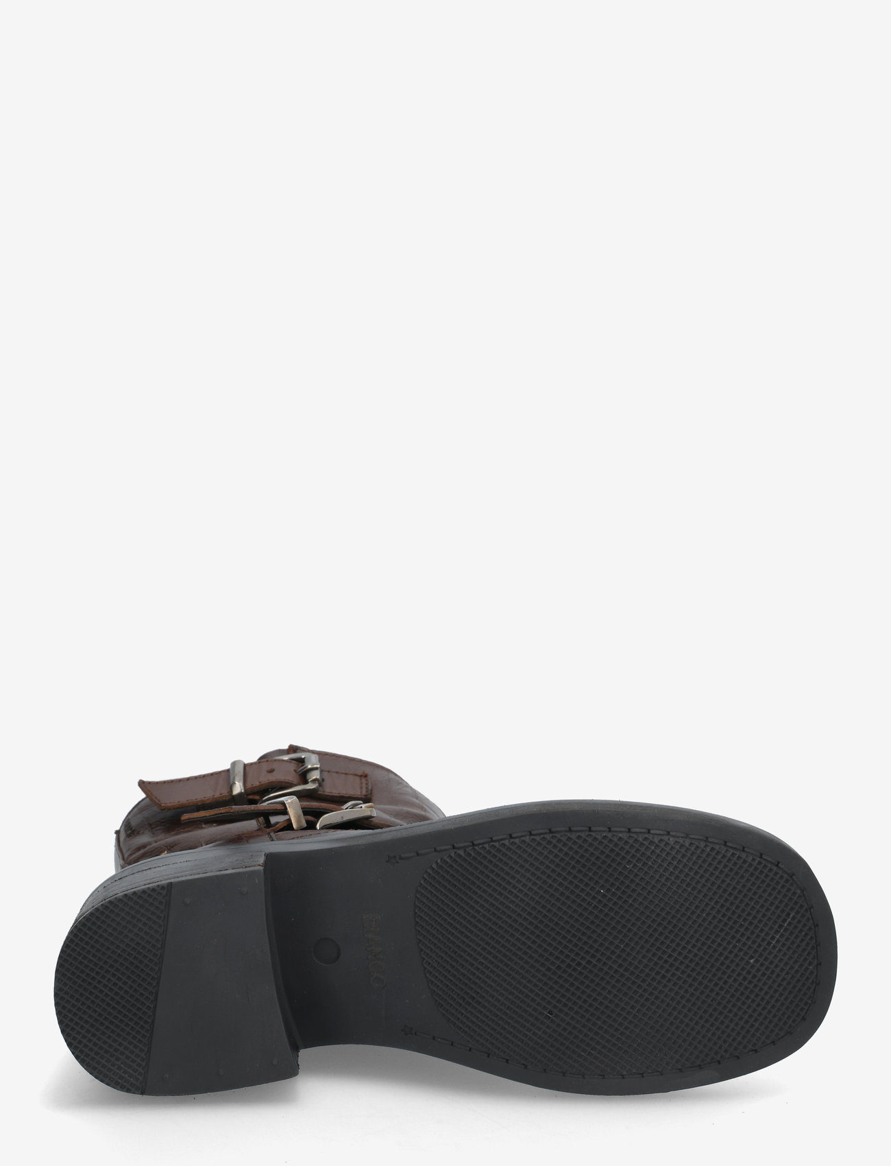 Bianco - BIAHARPER Mid Calf Biker Boot Pull Up Leather - high heel - chestnut - 4