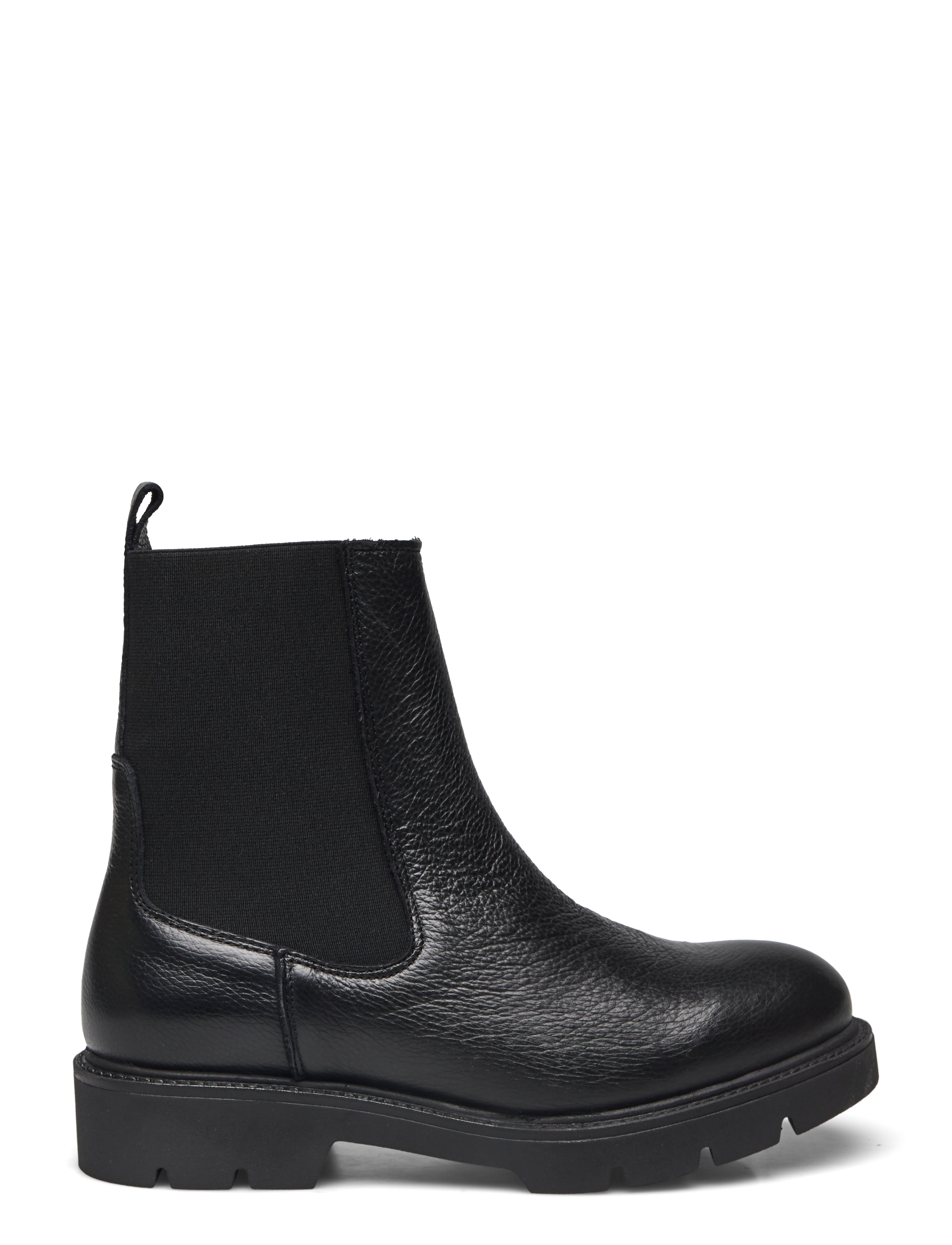 Bianco - BIAOTHILIA Chelsea Boot Tumbled Leather - chelsea boots - black - 1