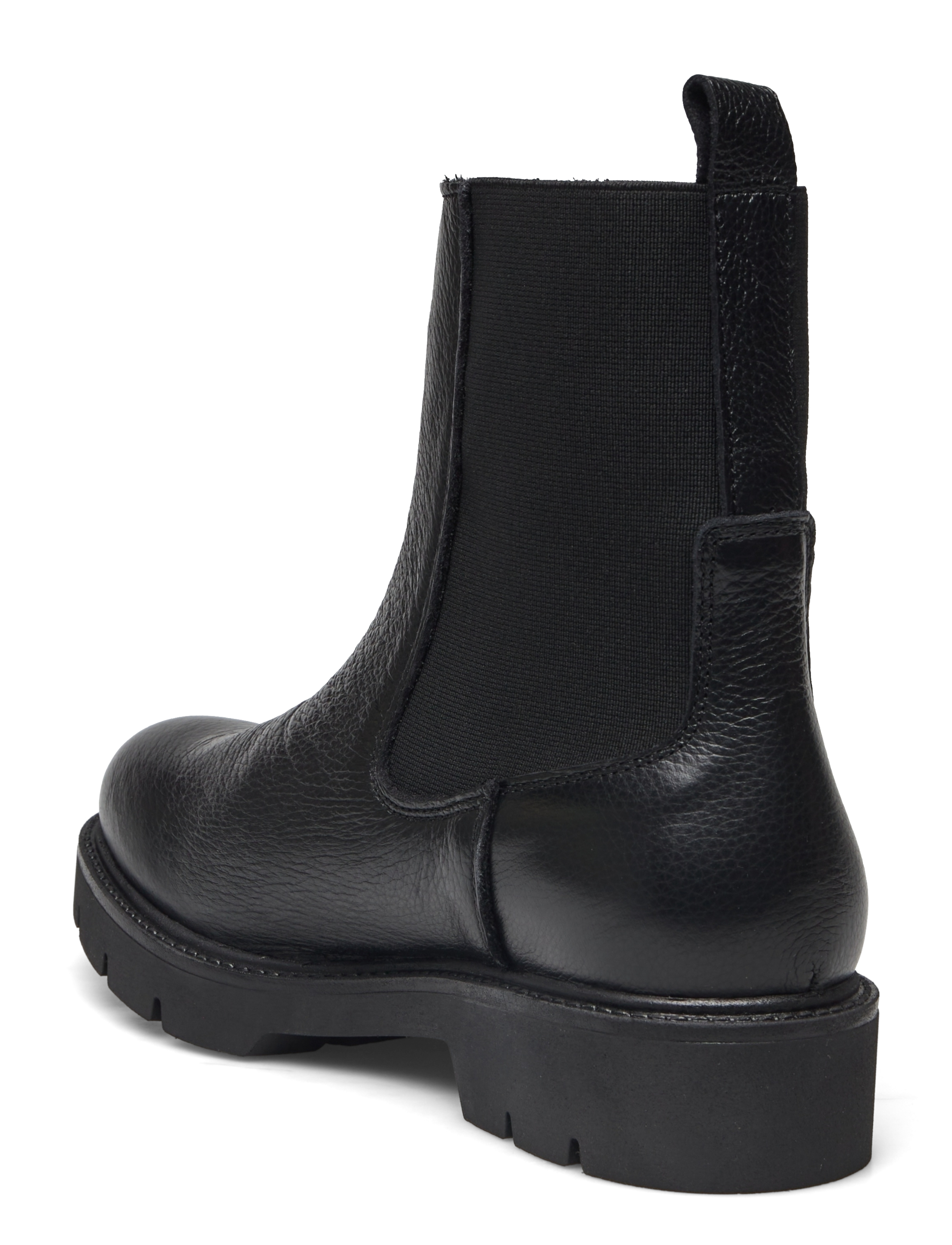 Bianco - BIAOTHILIA Chelsea Boot Tumbled Leather - chelsea boots - black - 2