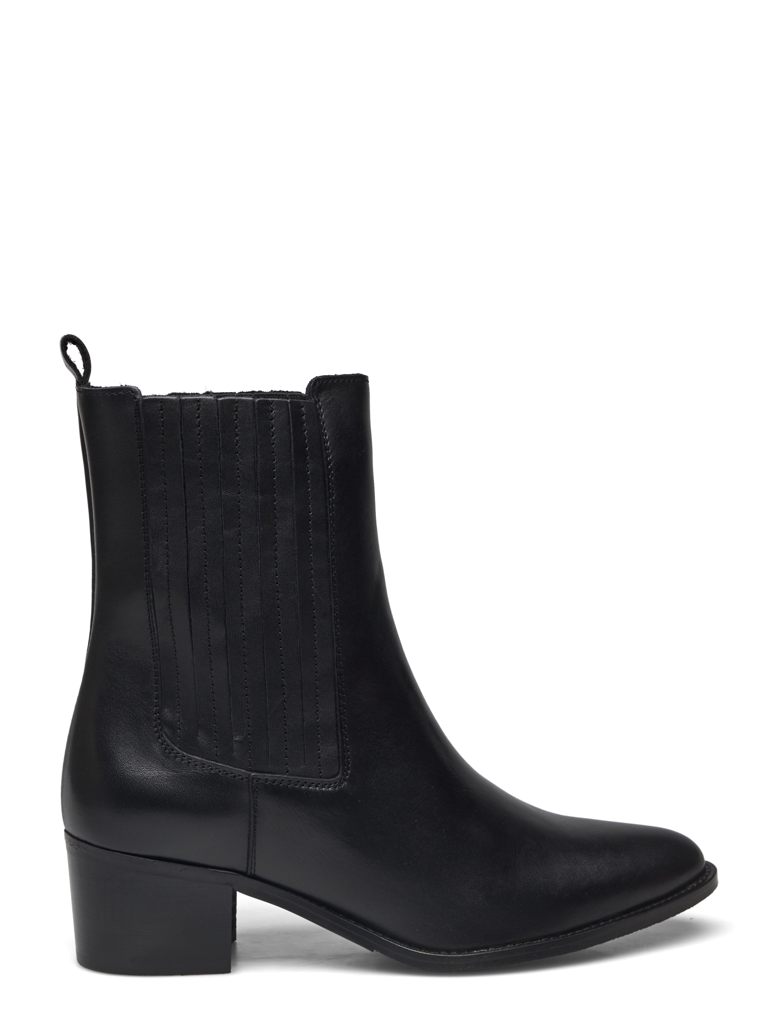 Bianco - BIACAROL Chelsea Boot Smooth Leather - chelsea boots - black - 1