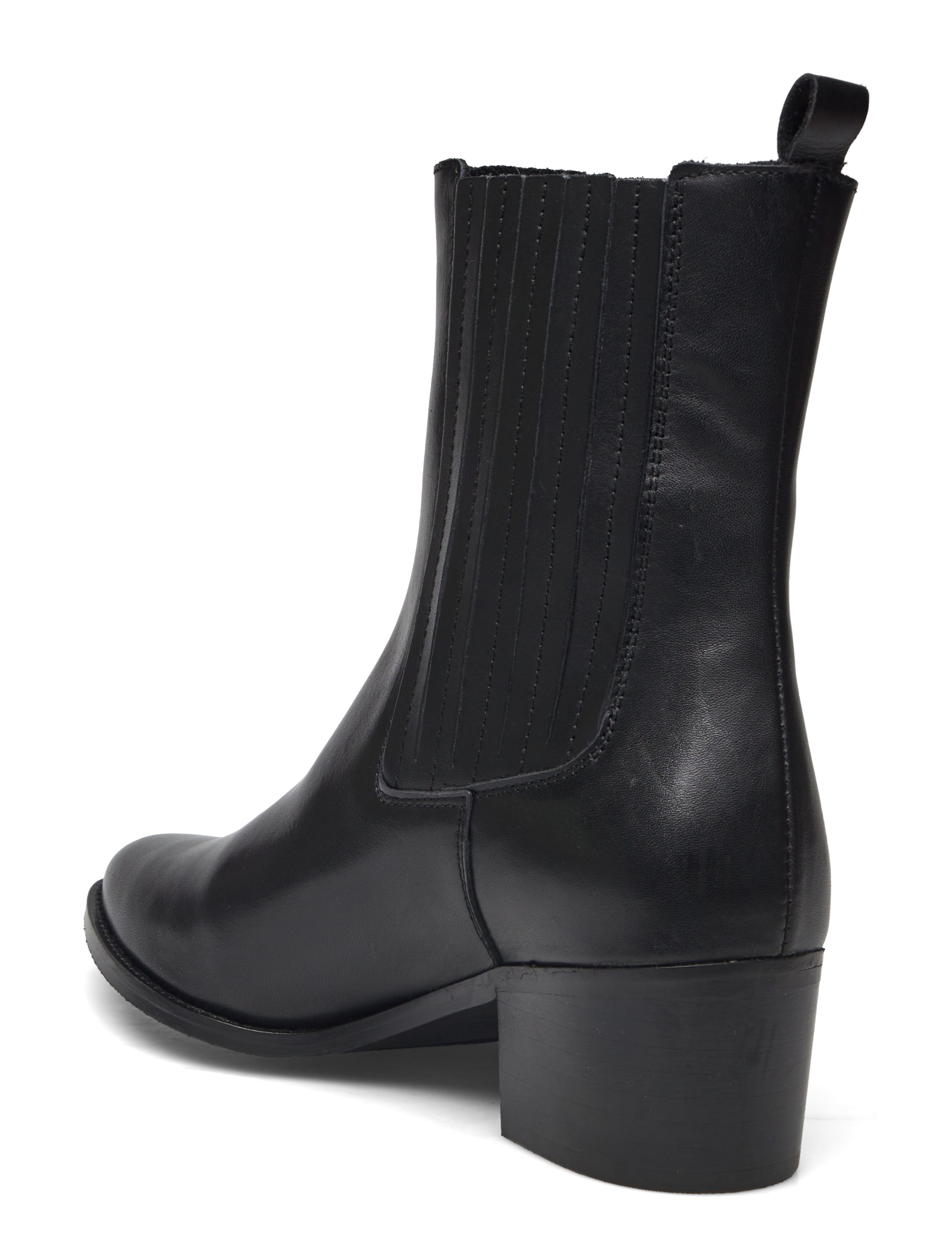 Bianco - BIACAROL Chelsea Boot Smooth Leather - chelsea boots - black - 2