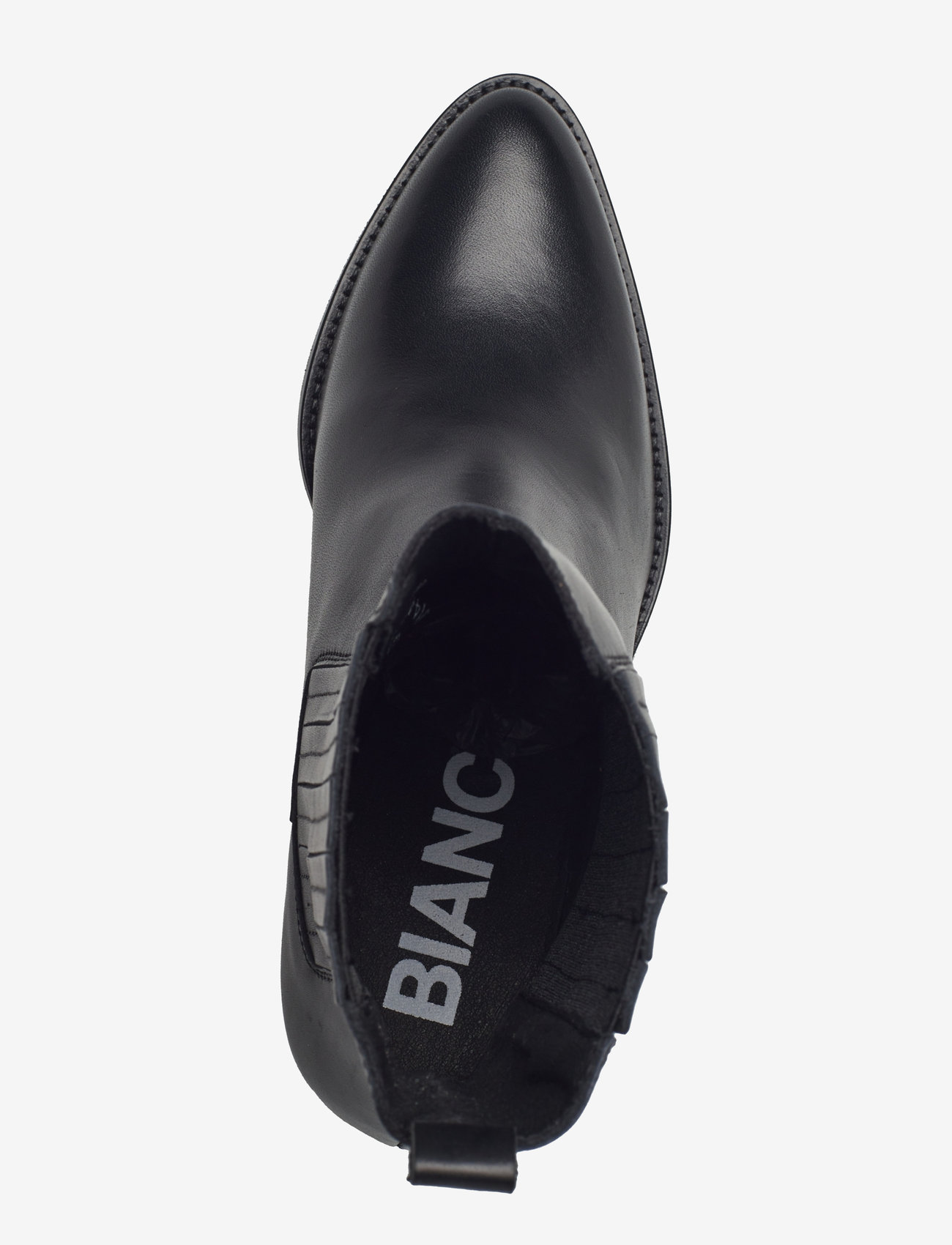 Bianco - BIACAROL Chelsea Boot Smooth Leather - everyday style - black - 3