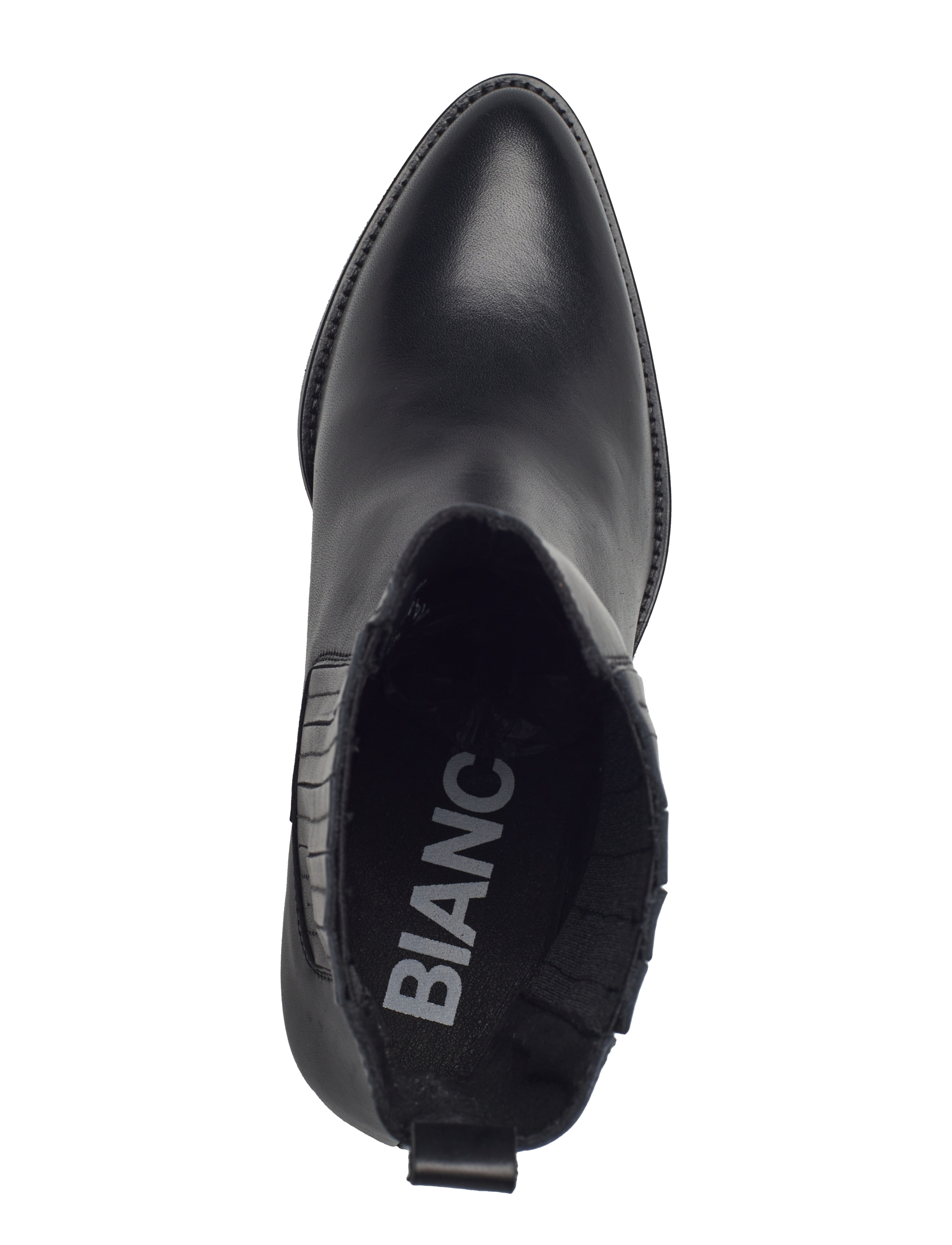Bianco - BIACAROL Chelsea Boot Smooth Leather - chelsea boots - black - 3