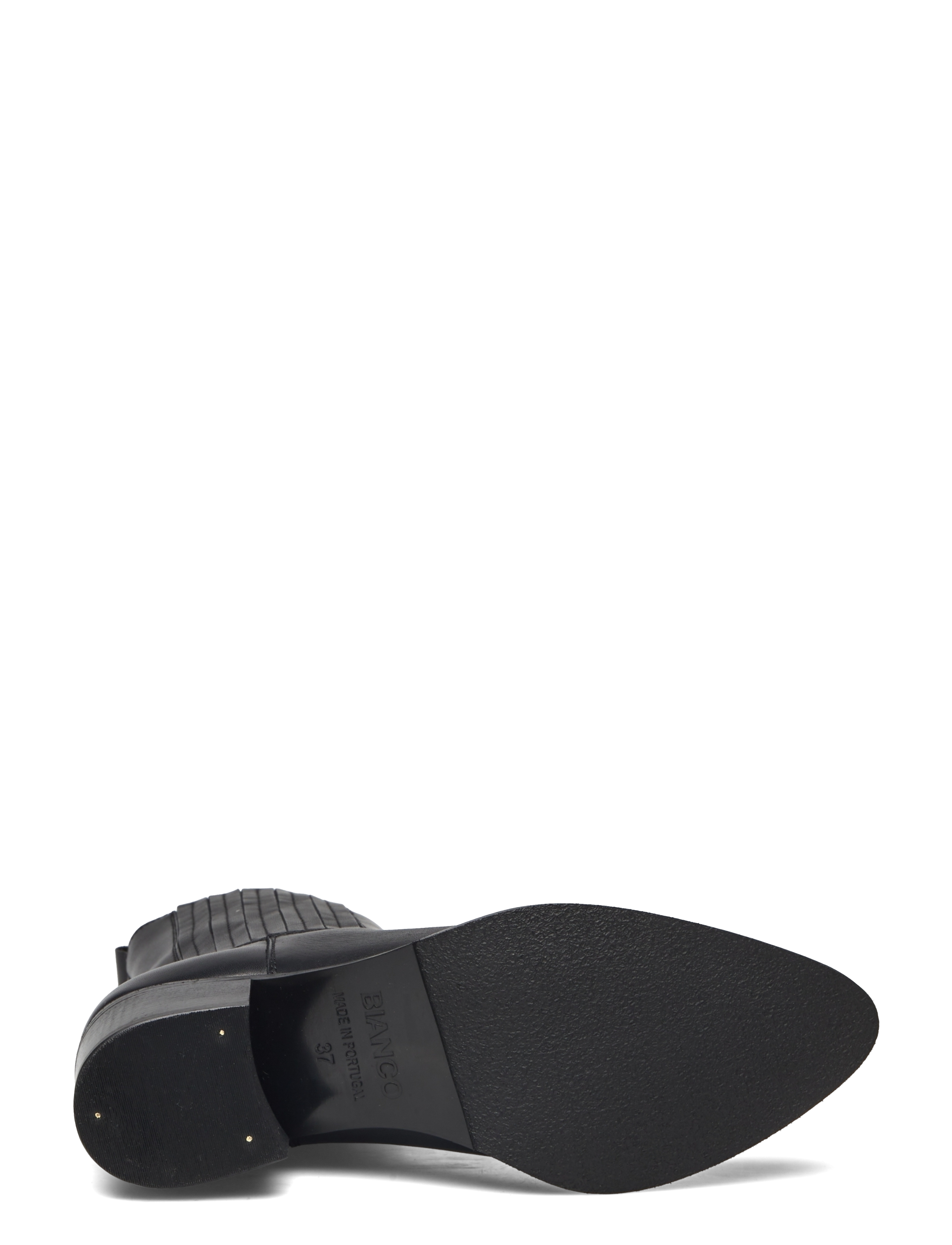 Bianco - BIACAROL Chelsea Boot Smooth Leather - chelsea boots - black - 4