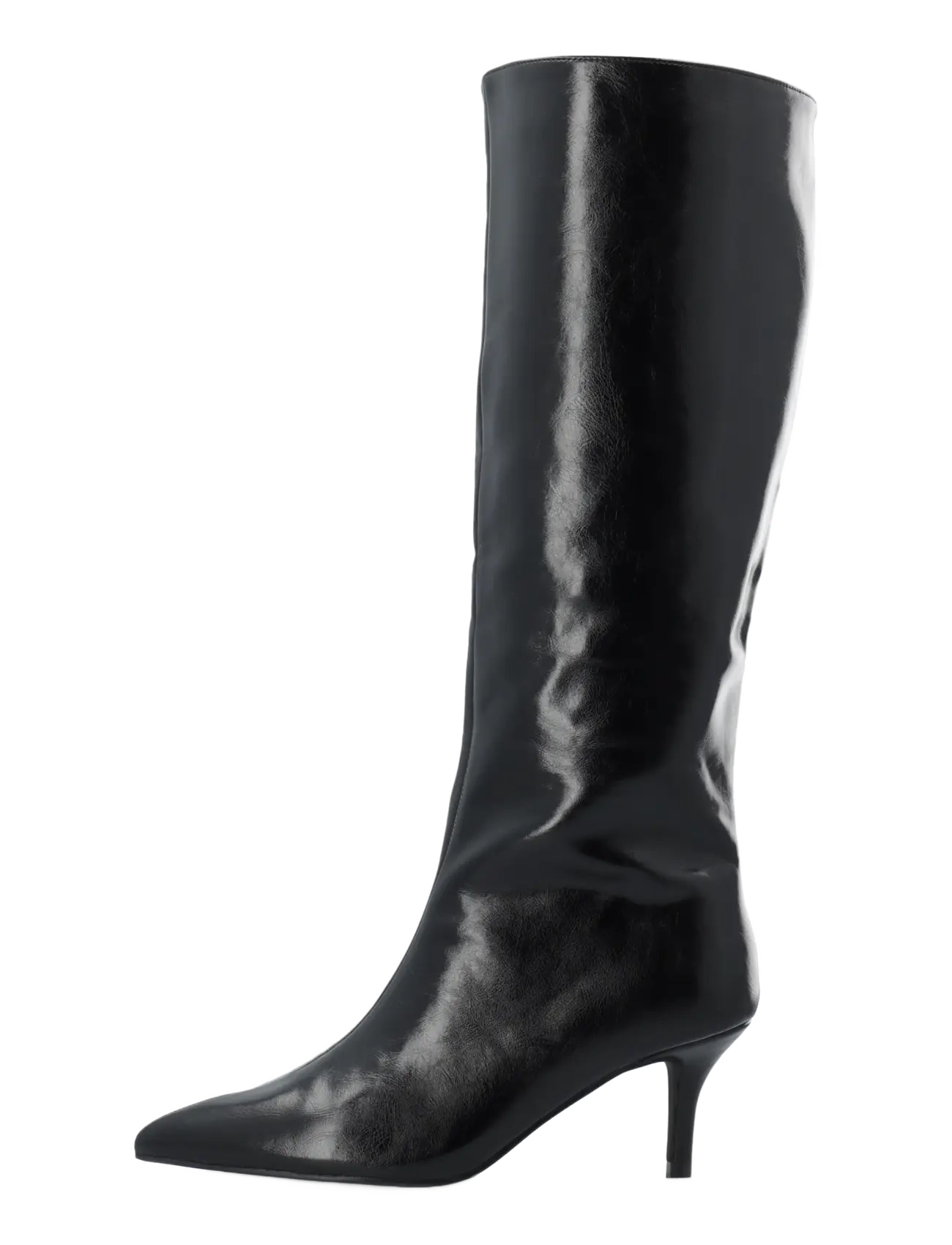 Bianco - BIATYRA Knee High Boot Faux Leather - knähöga stövlar - black pratia - 1