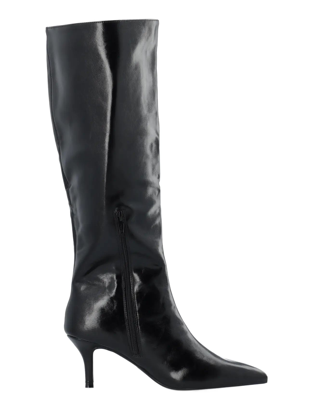 Bianco - BIATYRA Knee High Boot Faux Leather - knähöga stövlar - black pratia - 3
