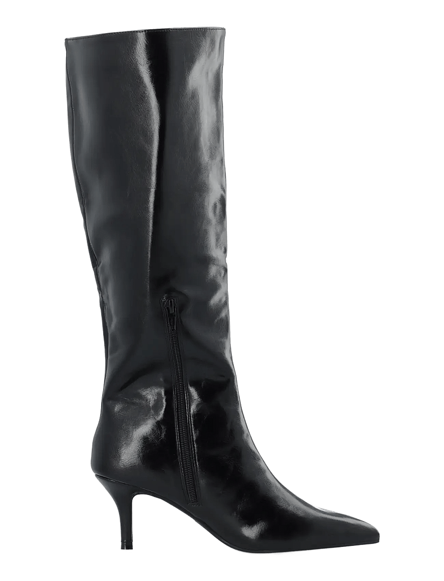 Bianco - BIATYRA Knee High Boot Faux Leather - knähöga stövlar - black pratia - 3