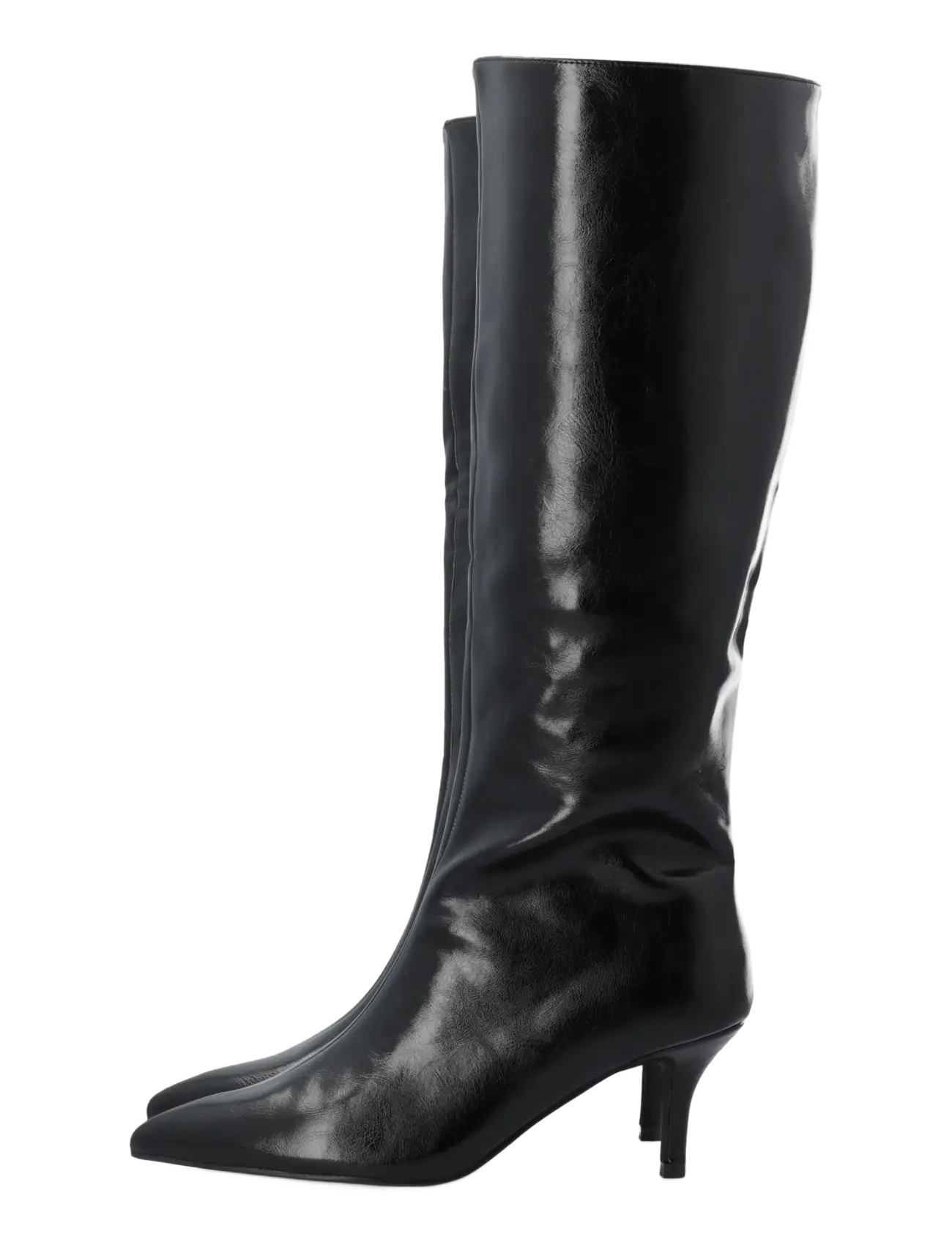 Bianco - BIATYRA Knee High Boot Faux Leather - knähöga stövlar - black pratia - 4