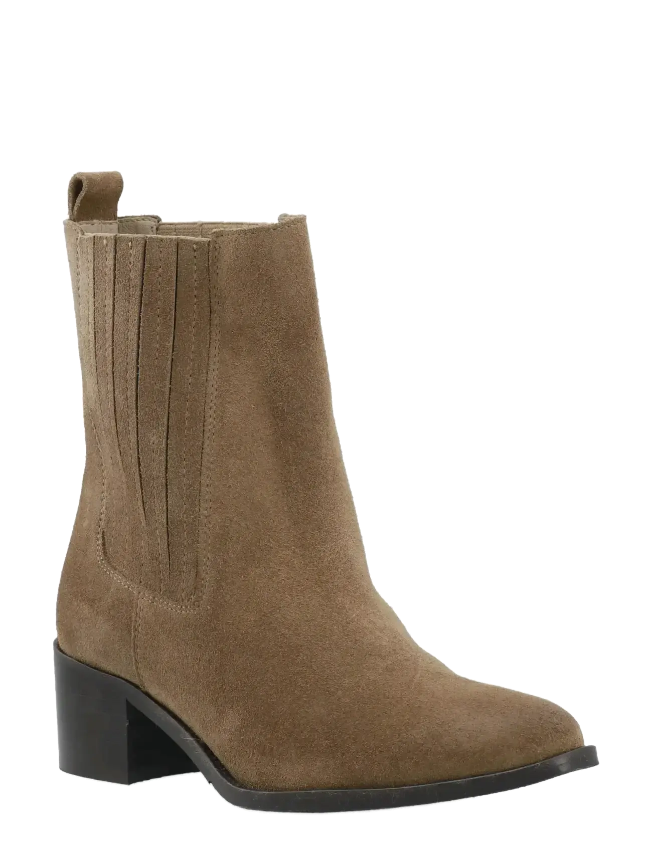Bianco Biacarol Chelsea Boot Oily Suede, 41, Ankle Boots, Braun - Boots With Heel, Frauen