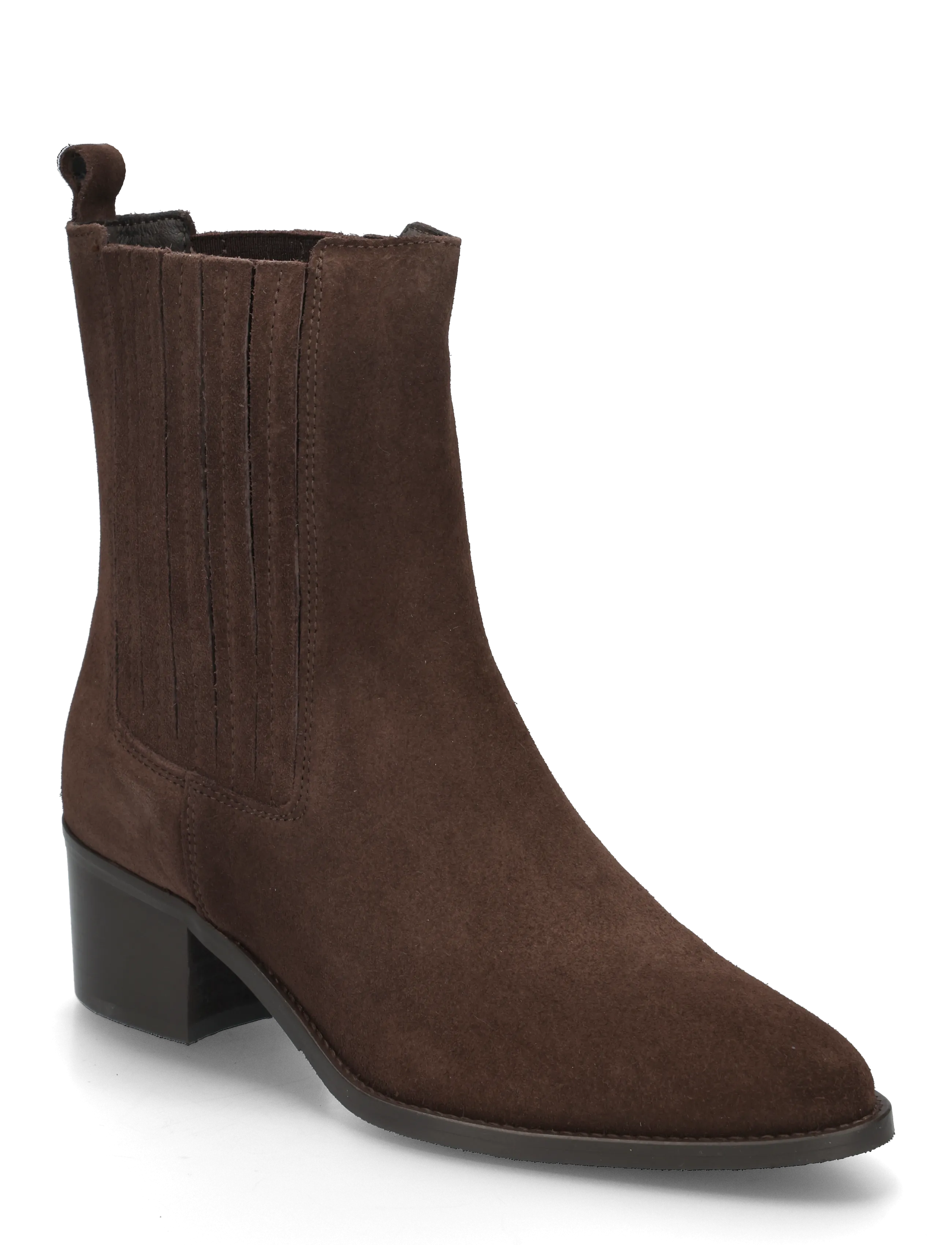 Bianco BIACAROL Chelsea Boot Oily Suede - Sko - BROWN / brown