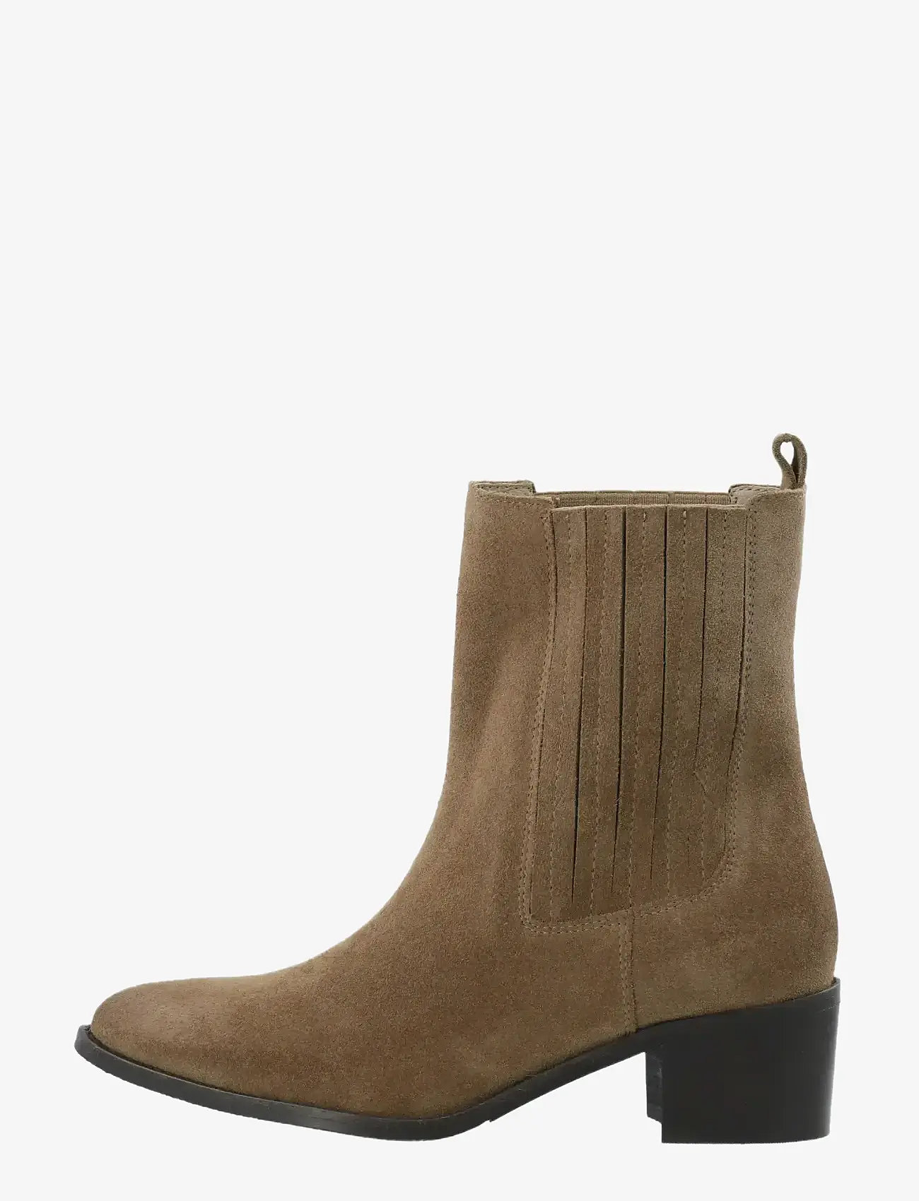 Bianco - BIACAROL Chelsea Boot Oily Suede - stiefeletten mit absatz - brown - 1