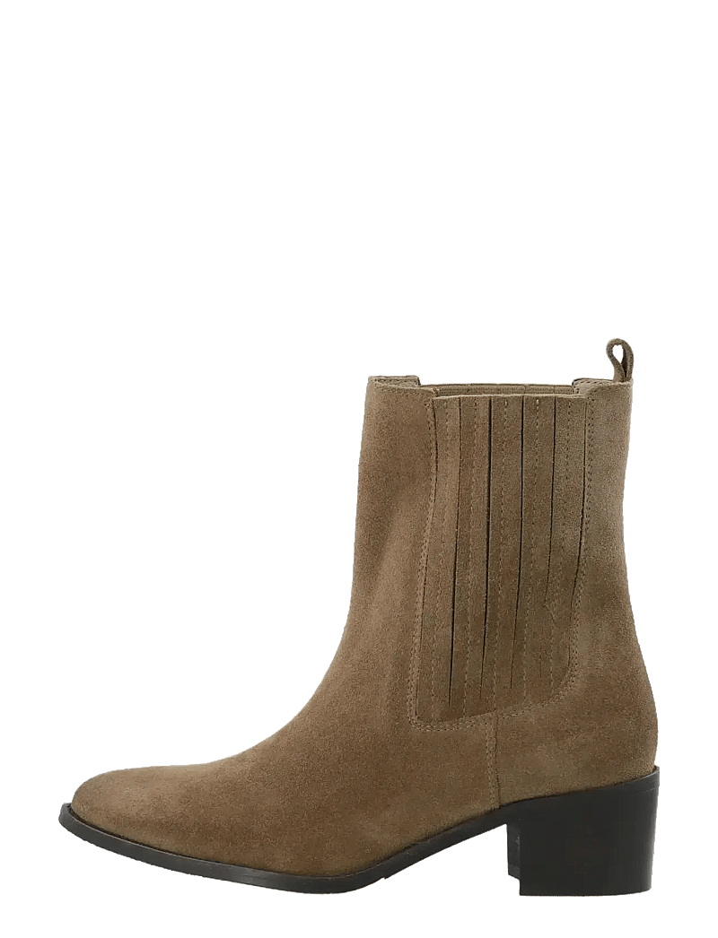 Bianco - BIACAROL Chelsea Boot Oily Suede - stiefeletten mit absatz - brown - 1