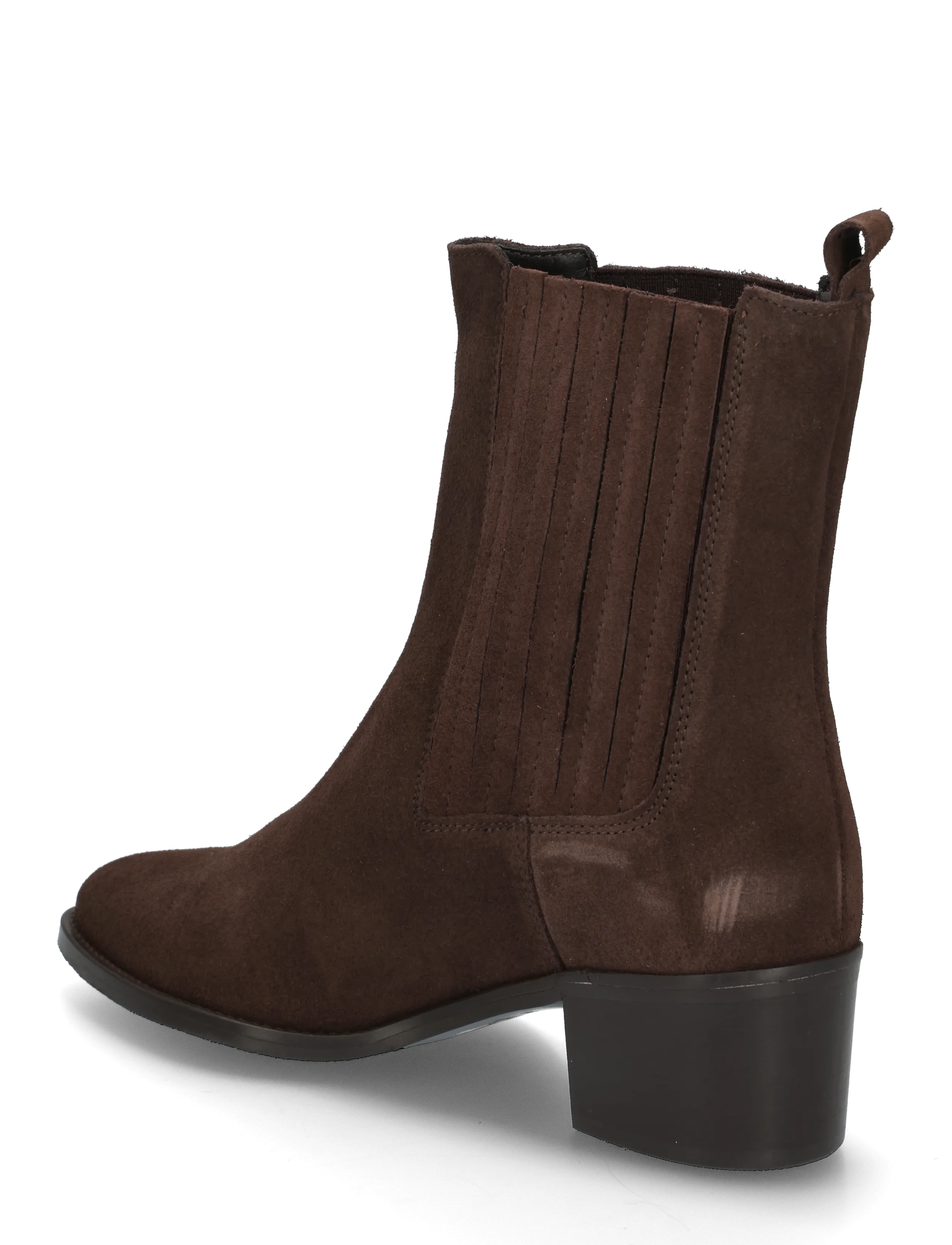 Bianco - BIACAROL Chelsea Boot Oily Suede - støvletter - brown - 1