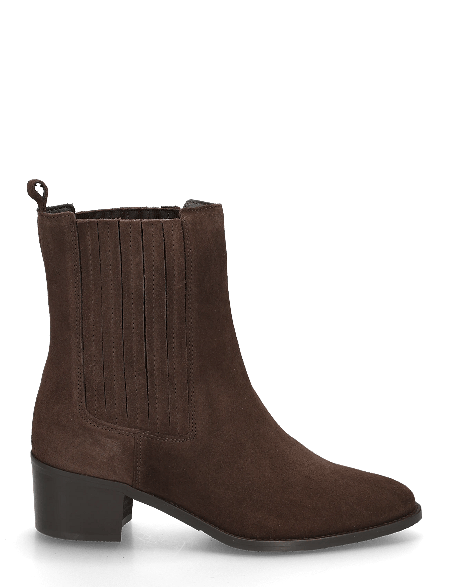 Bianco - BIACAROL Chelsea Boot Oily Suede - støvletter - brown - 2