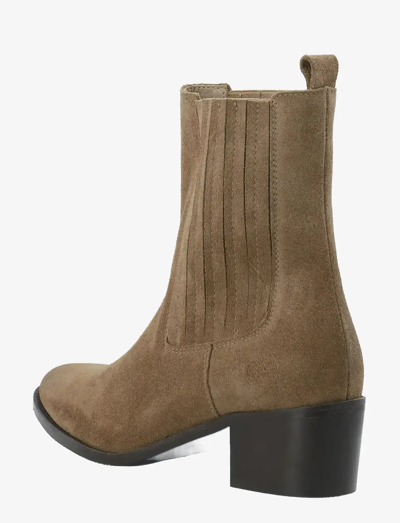Bianco - BIACAROL Chelsea Boot Oily Suede - stiefeletten mit absatz - brown - 3