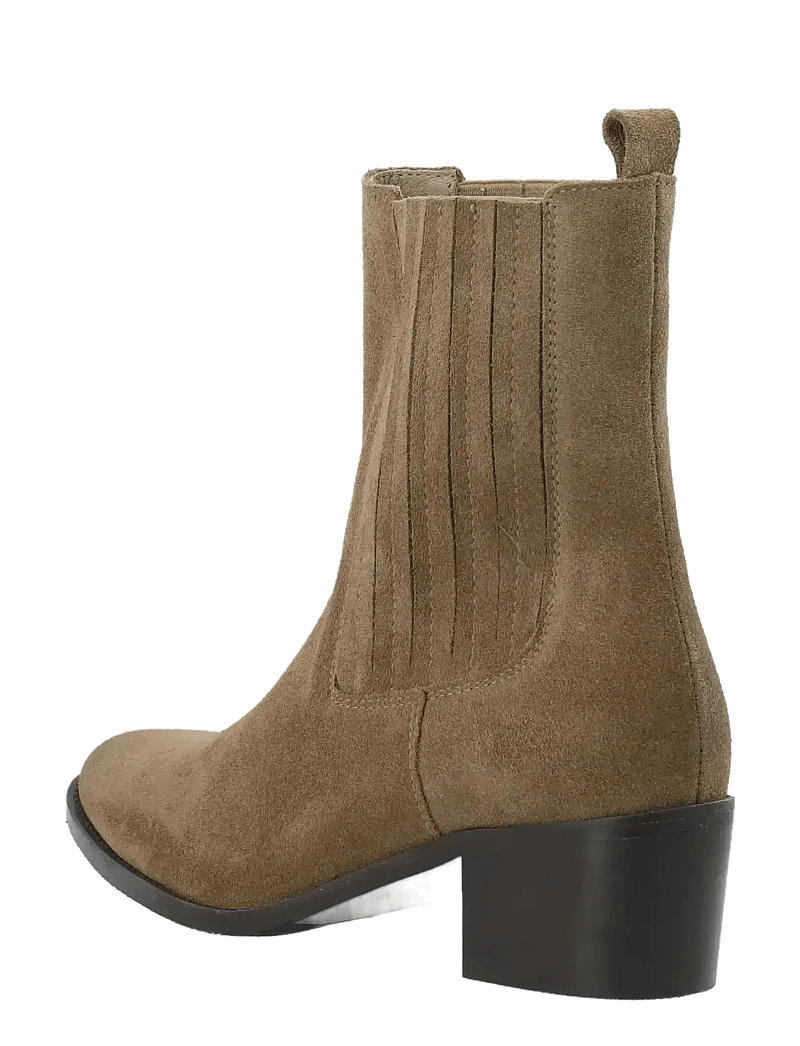 Bianco - BIACAROL Chelsea Boot Oily Suede - stiefeletten mit absatz - brown - 3