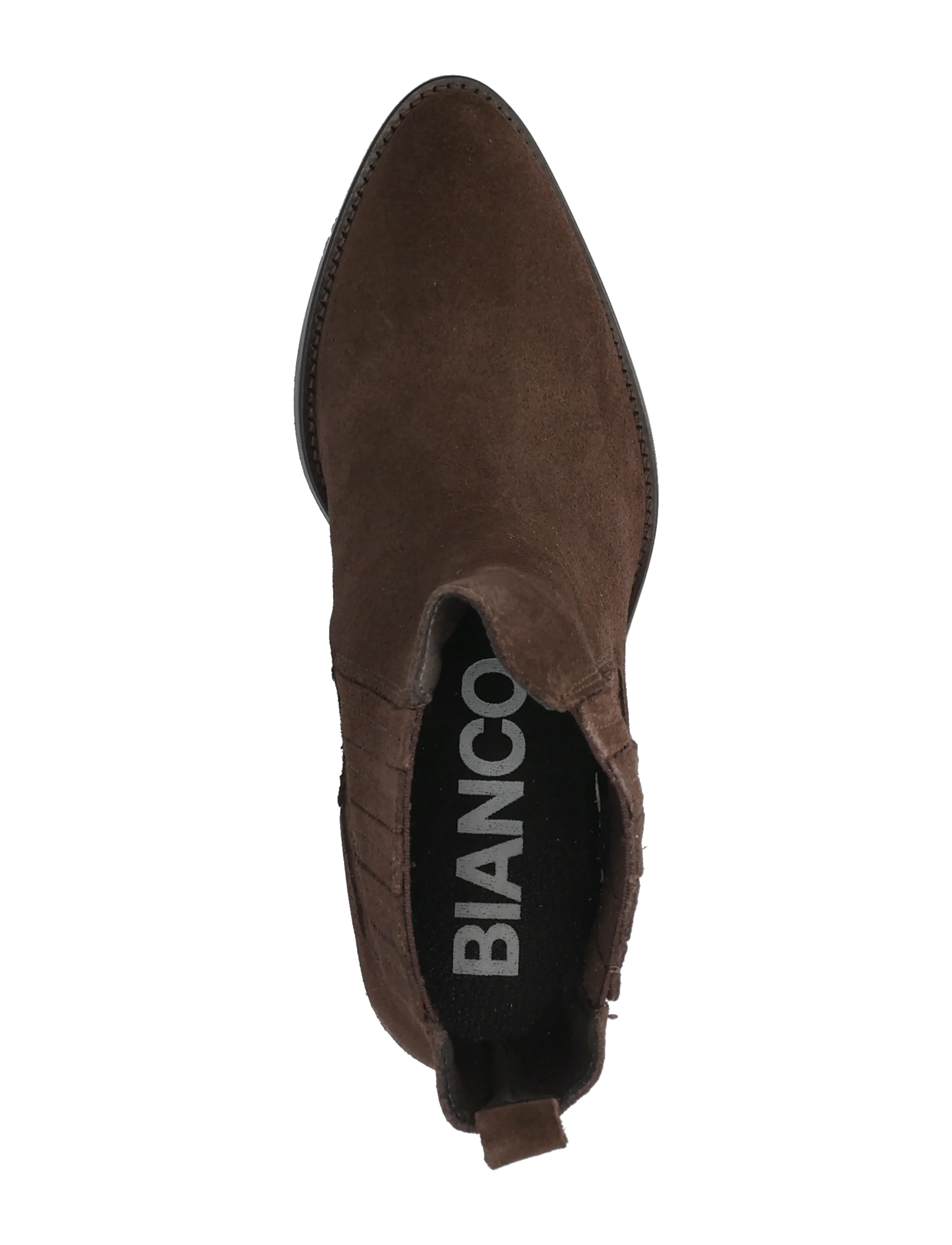 Bianco - BIACAROL Chelsea Boot Oily Suede - støvletter - brown - 3