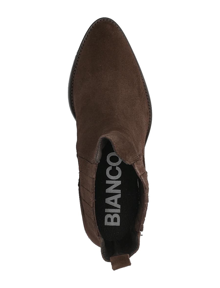 Bianco - BIACAROL Chelsea Boot Oily Suede - støvletter - brown - 3