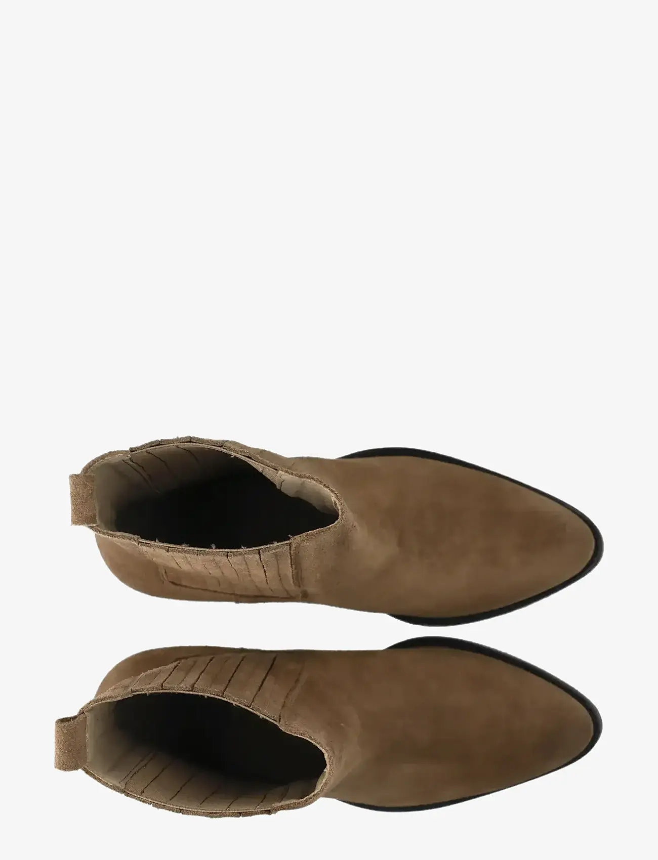 Bianco - BIACAROL Chelsea Boot Oily Suede - stiefeletten mit absatz - brown - 4