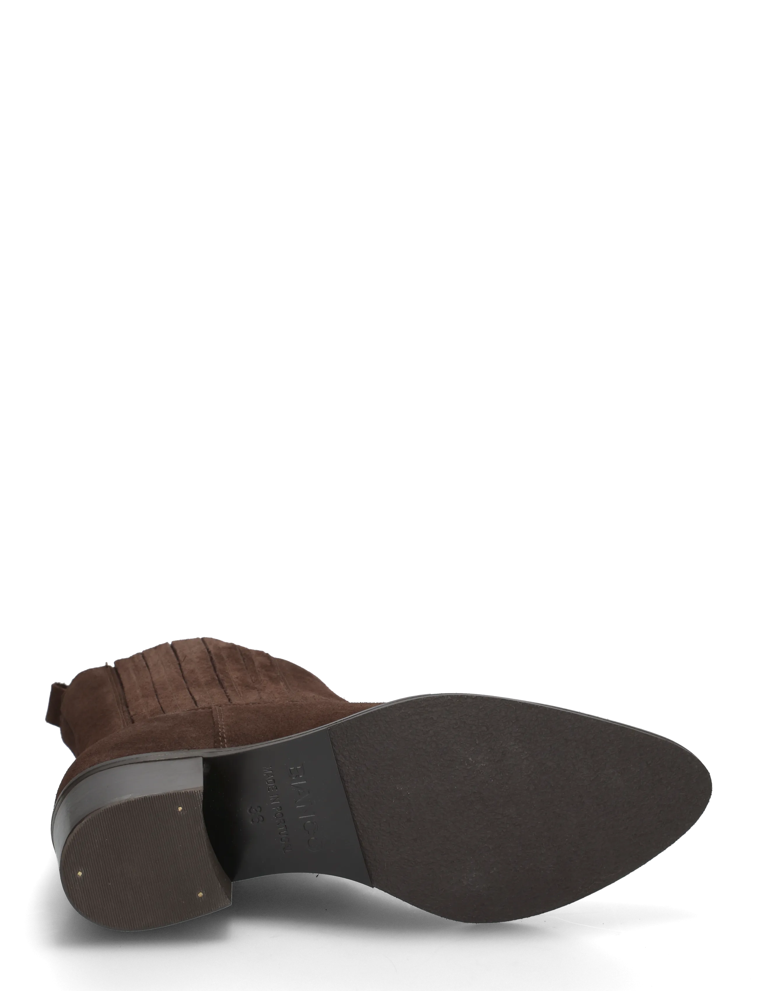 Bianco - BIACAROL Chelsea Boot Oily Suede - støvletter - brown - 4