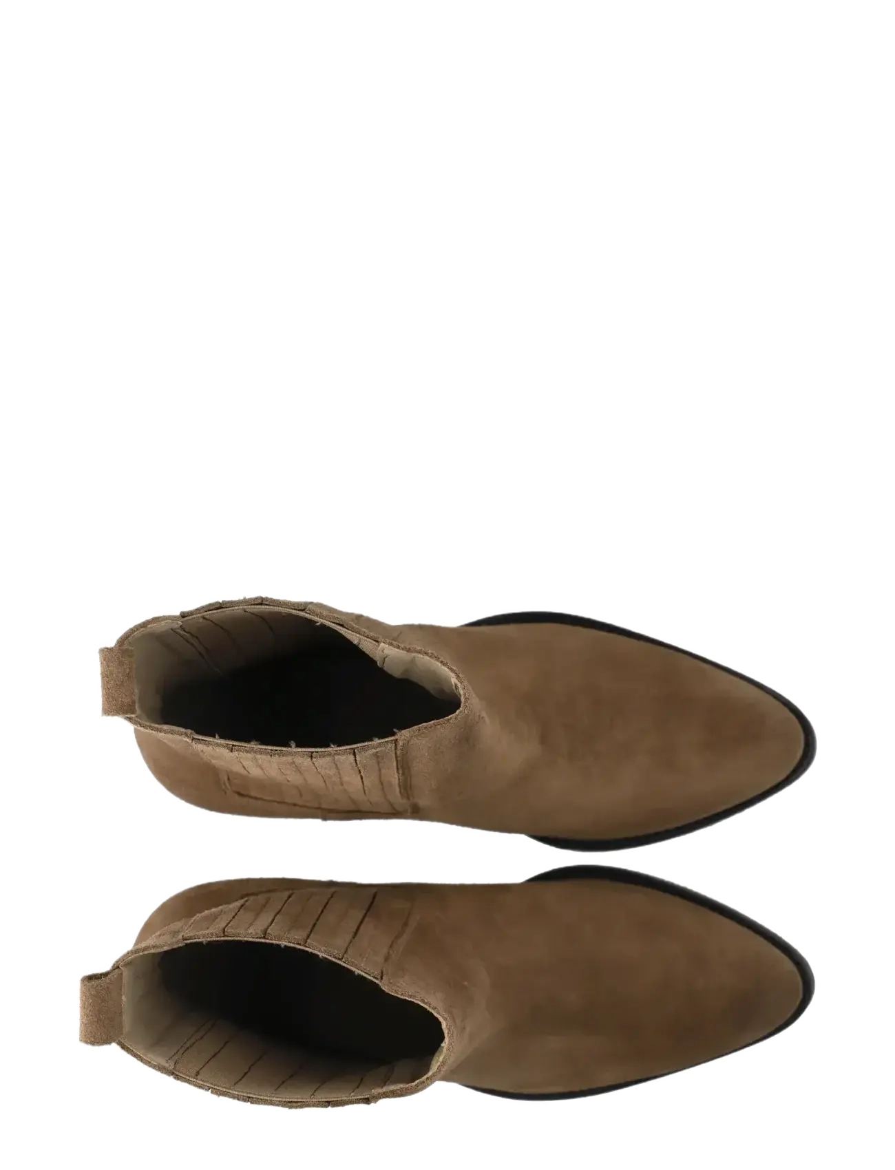 Bianco - BIACAROL Chelsea Boot Oily Suede - støvletter - brown - 4