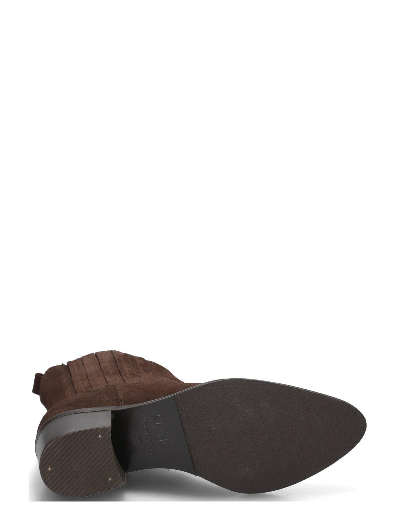 Bianco - BIACAROL Chelsea Boot Oily Suede - hohe absätze - brown - 3
