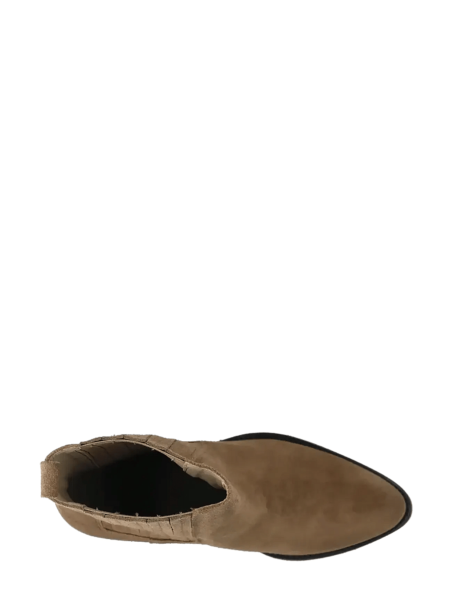 Bianco - BIACAROL Chelsea Boot Oily Suede - stiefeletten mit absatz - brown - 5