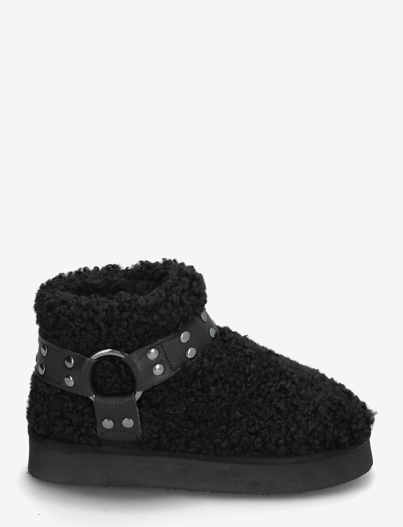 Bianco - Varm Flatform Ankle Boot #SU - naised - black - 1