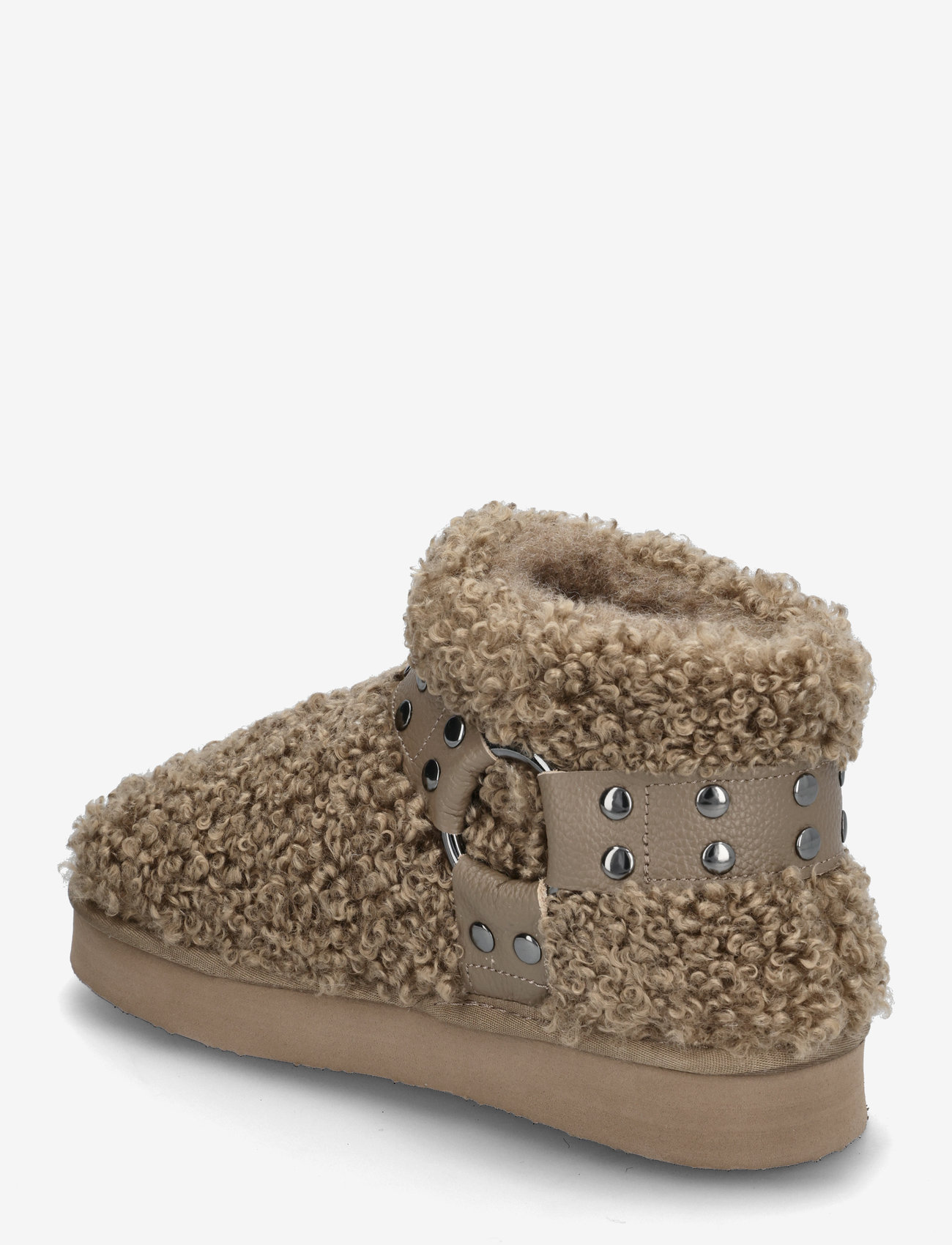 Bianco - Varm Flatform Ankle Boot #SU - damen - taupe - 2