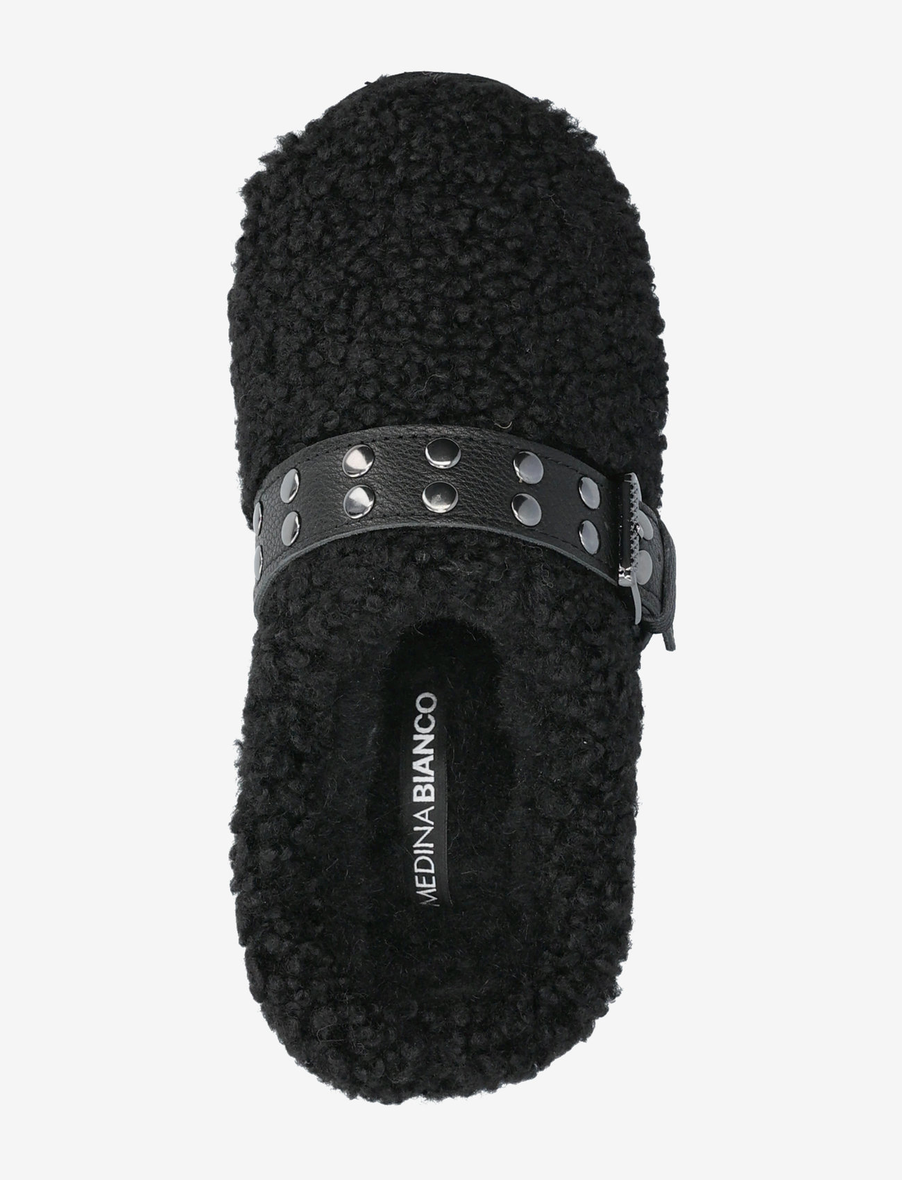 Bianco - Varm Flatform Slip In #SU - kontsata muula-stiilid jalanõud - black - 4