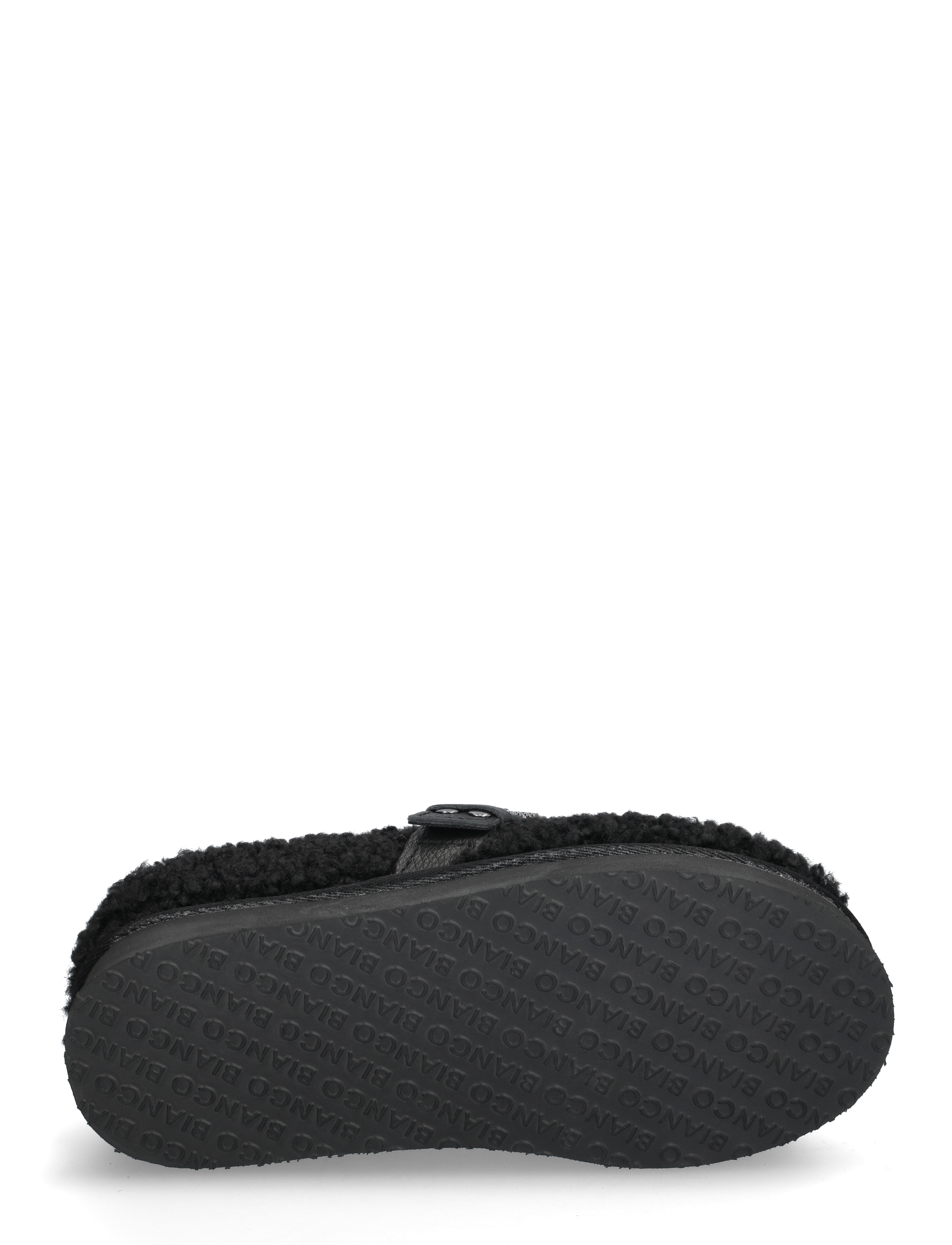 Bianco - Varm Flatform Slip In #SU - flade mules - black - 5