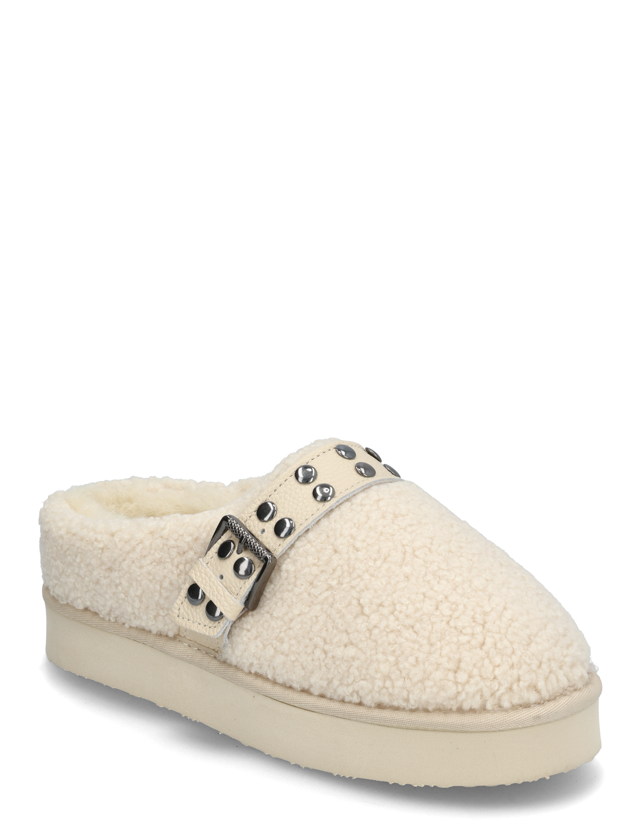 Bianco Varm Flatform Slip In #SU - Pantoletten - WARM WHITE / cream