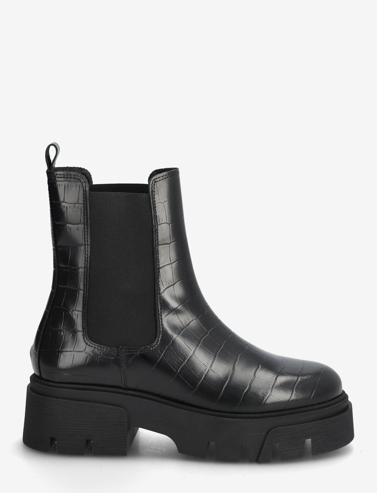 Bianco - Tini Chelsea Boot #C - hohe absätze - black croco - 1
