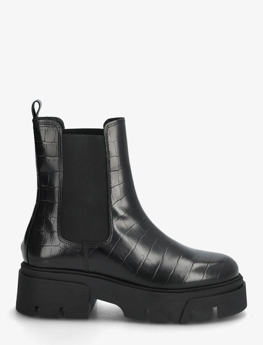 Bianco - Tini Chelsea Boot #C - stiefeletten mit absatz - black croco - 1