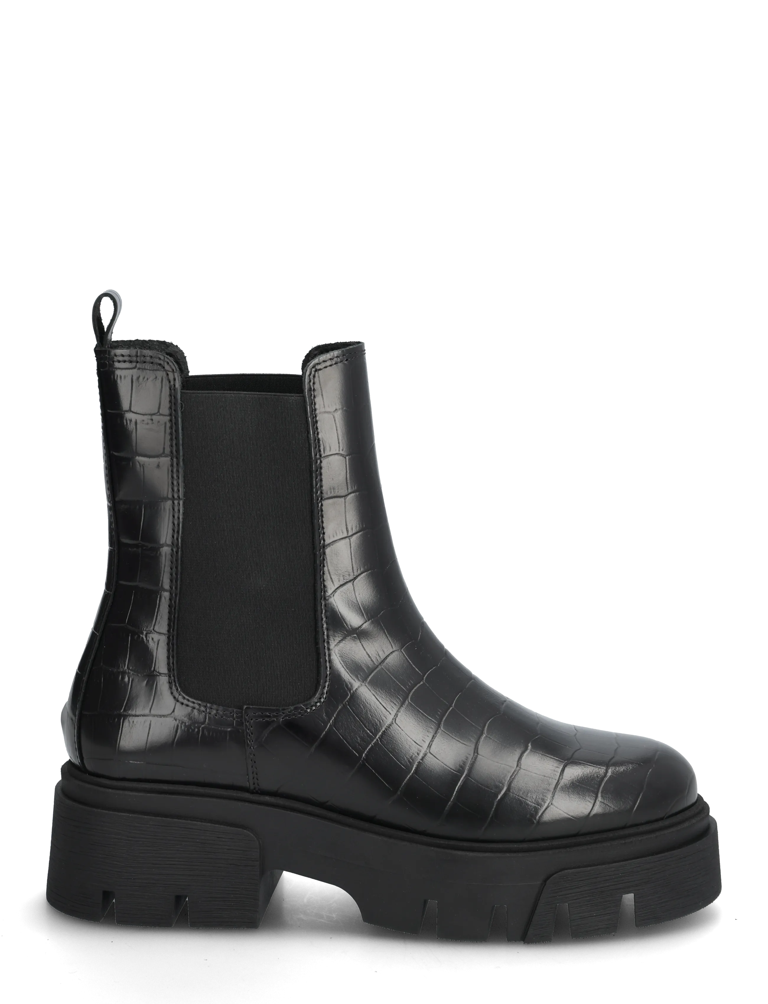Bianco - Tini Chelsea Boot #C - stiefeletten mit absatz - black croco - 1